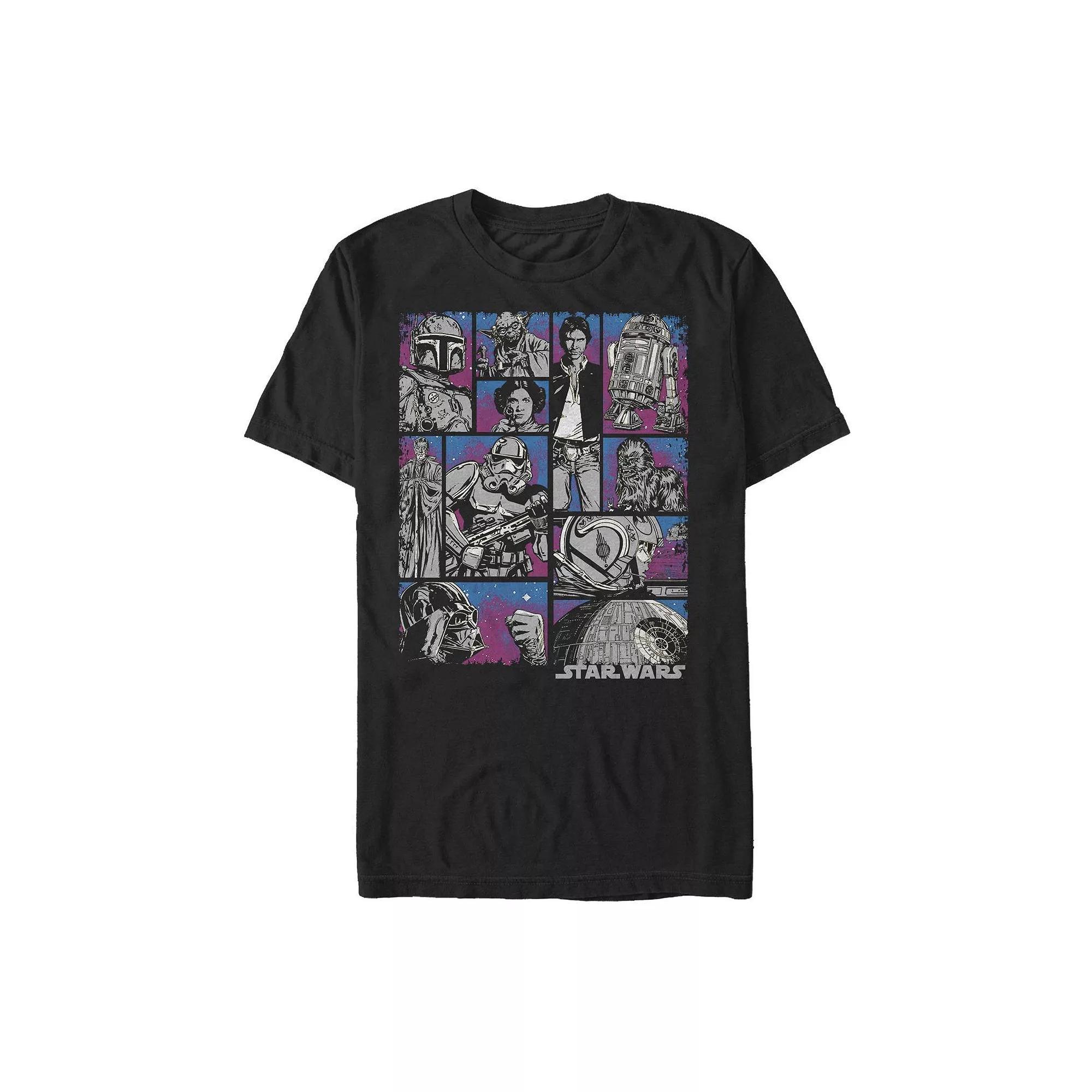 Men's Star Wars Vintage Comic Layout Tee,  Product Image