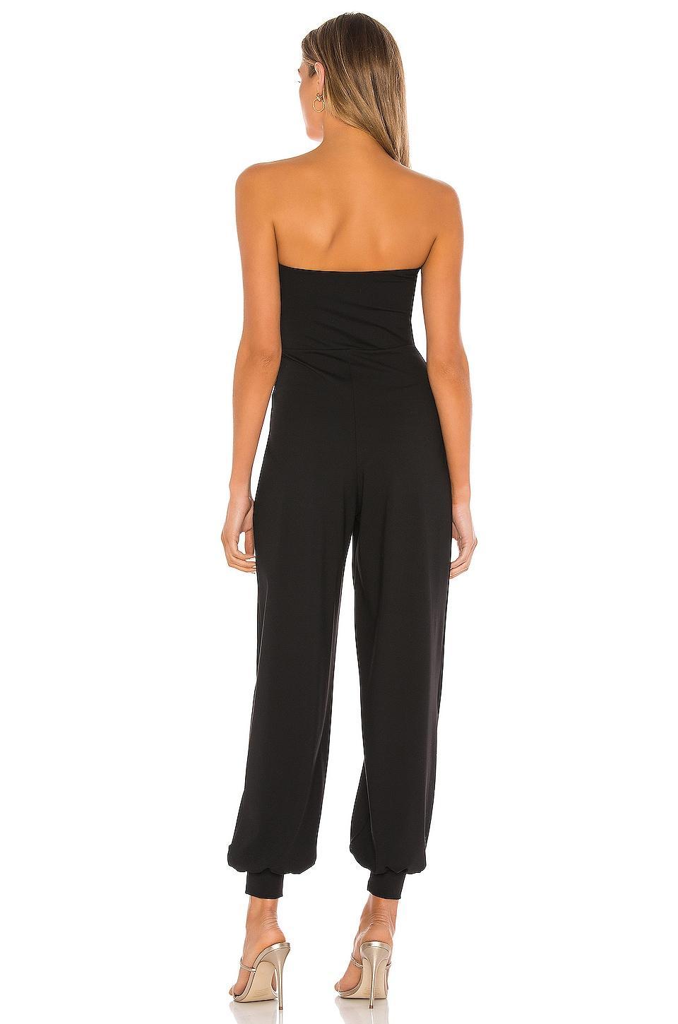 Strapless Cuffed Ankle Jumpsuit Susana Monaco Product Image