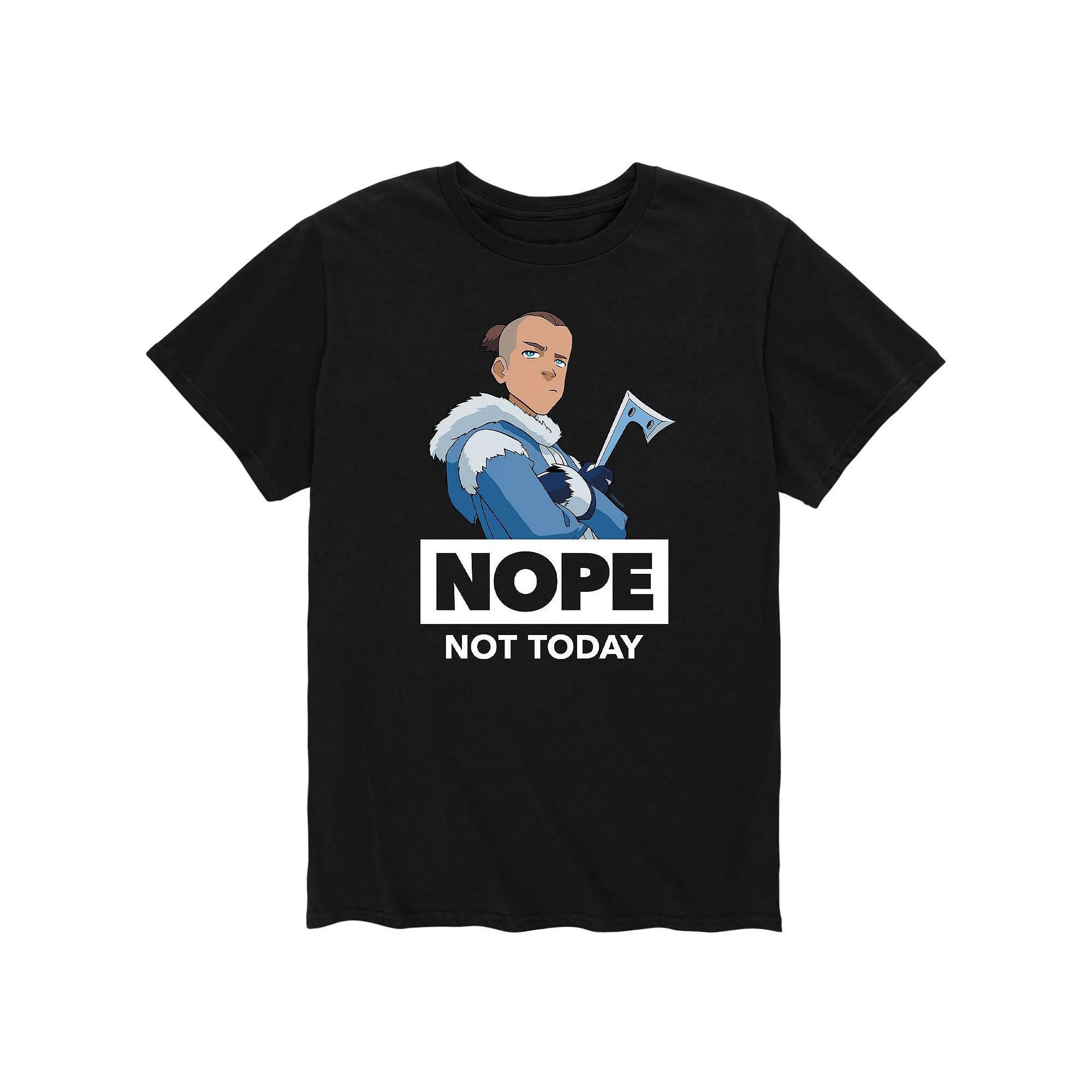 Men's Nickelodeon Avatar Sokka "Nope Not Today" Tee,  Product Image