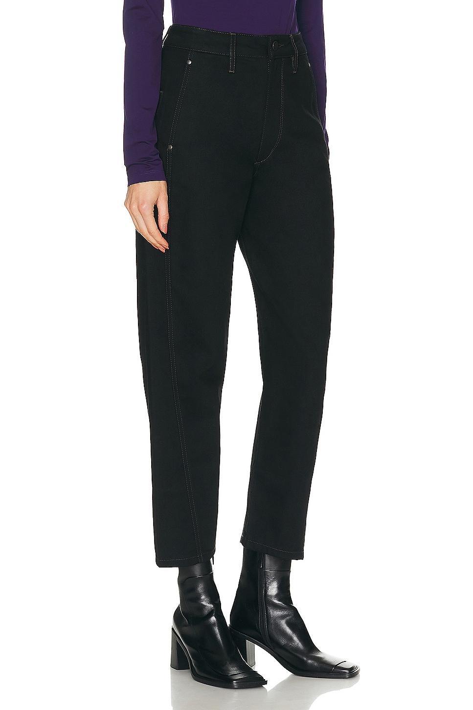 Lemaire Twisted Pant in Black Product Image