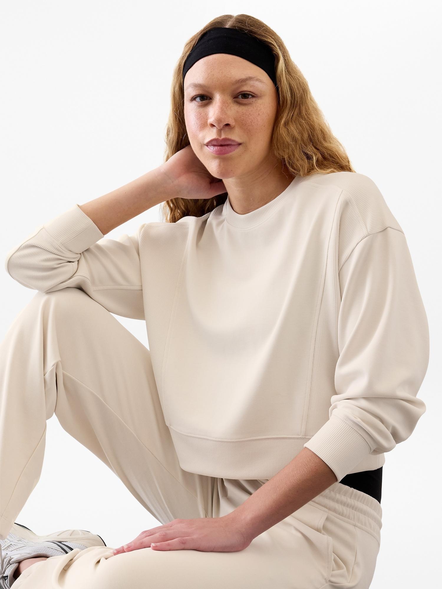 Seasoft Rib Crewneck Sweatshirt Product Image