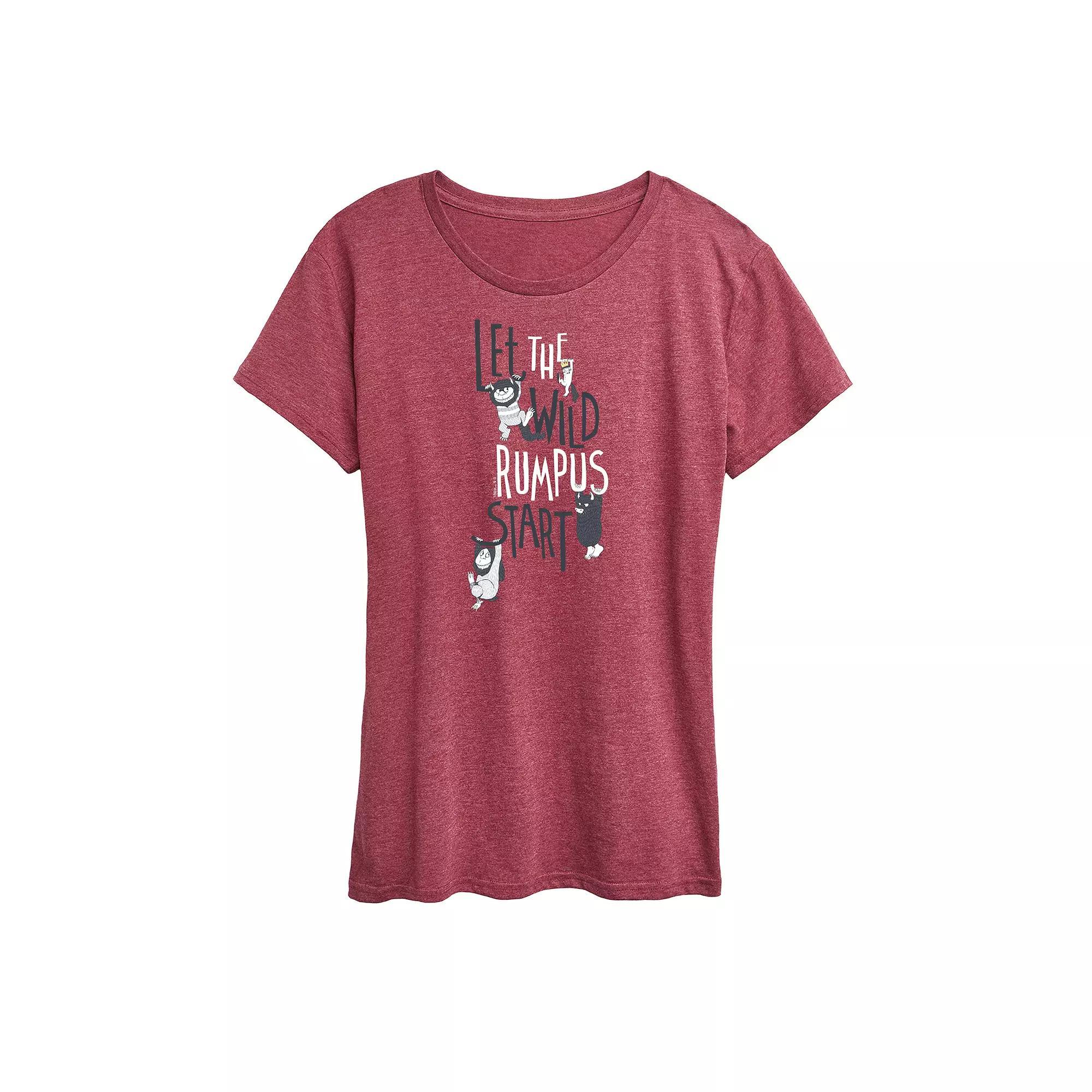 Women's Where The Wild Things Are Wild Graphic Tee,  Product Image
