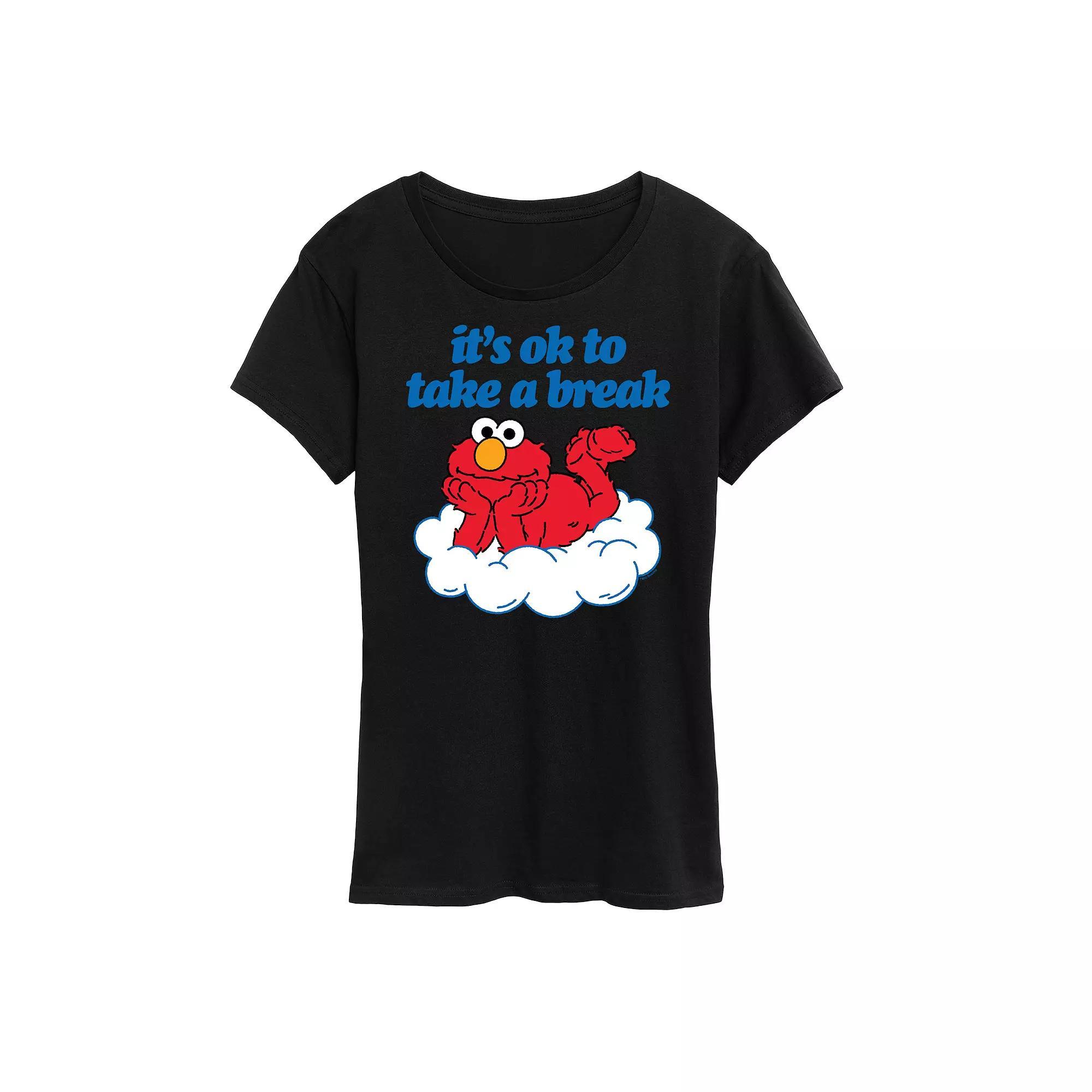Women's Sesame Street Ok To Take A Break Graphic Tee,  Product Image