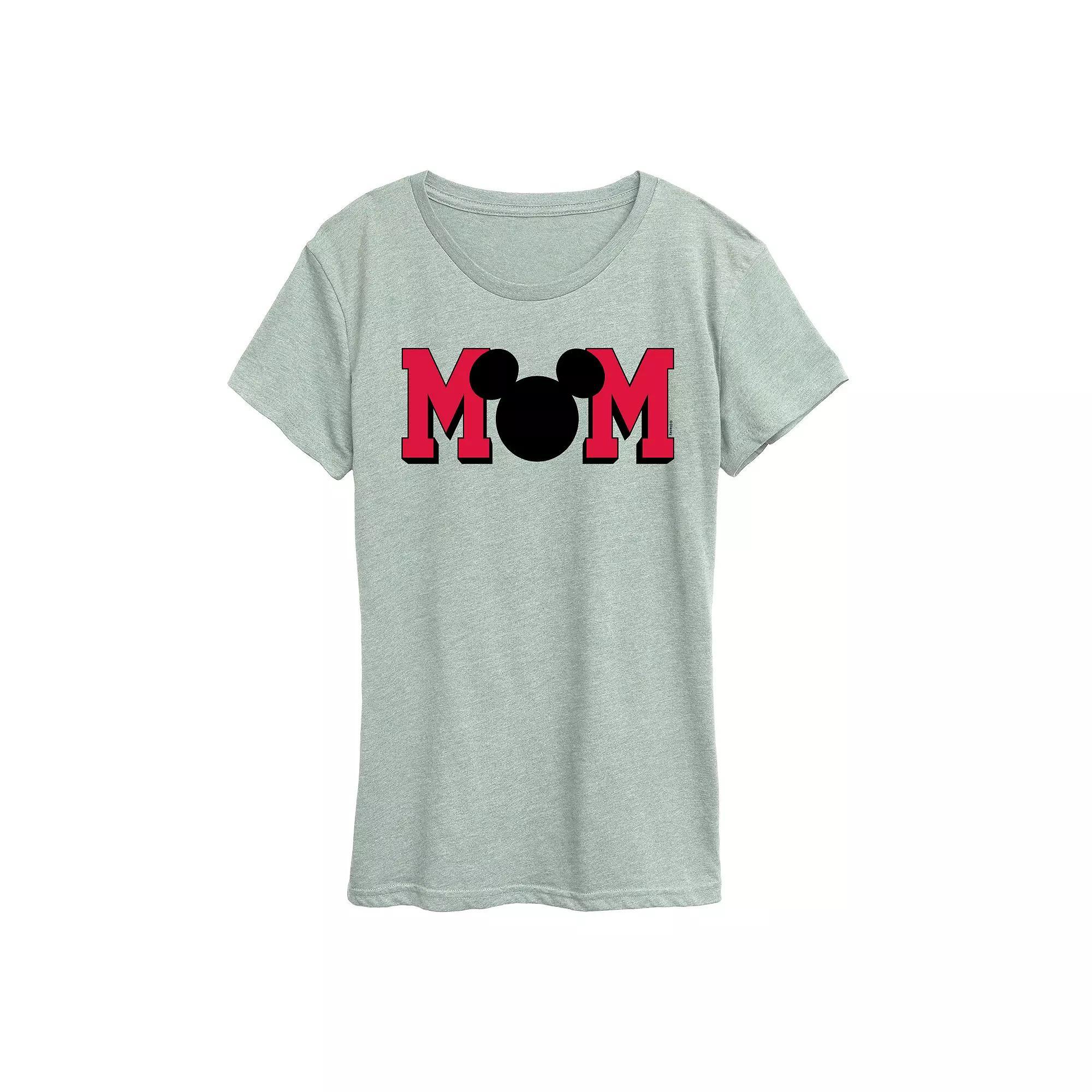 Disney's Mickey Mouse Women's Mom Graphic Tee,  Product Image