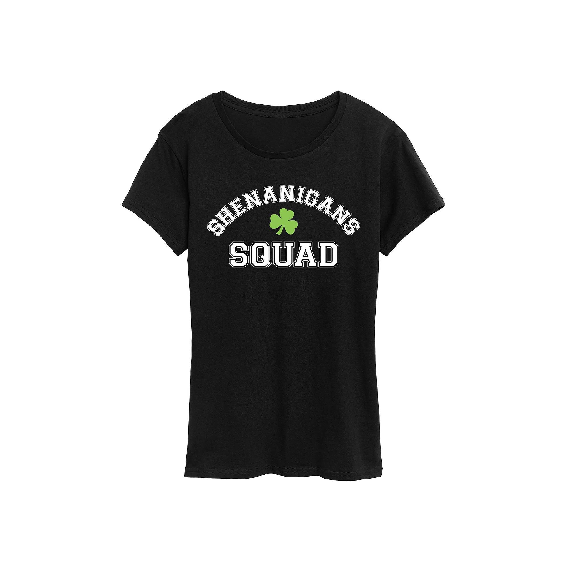 Women's Shenanigans Squad Graphic Tee,  Product Image