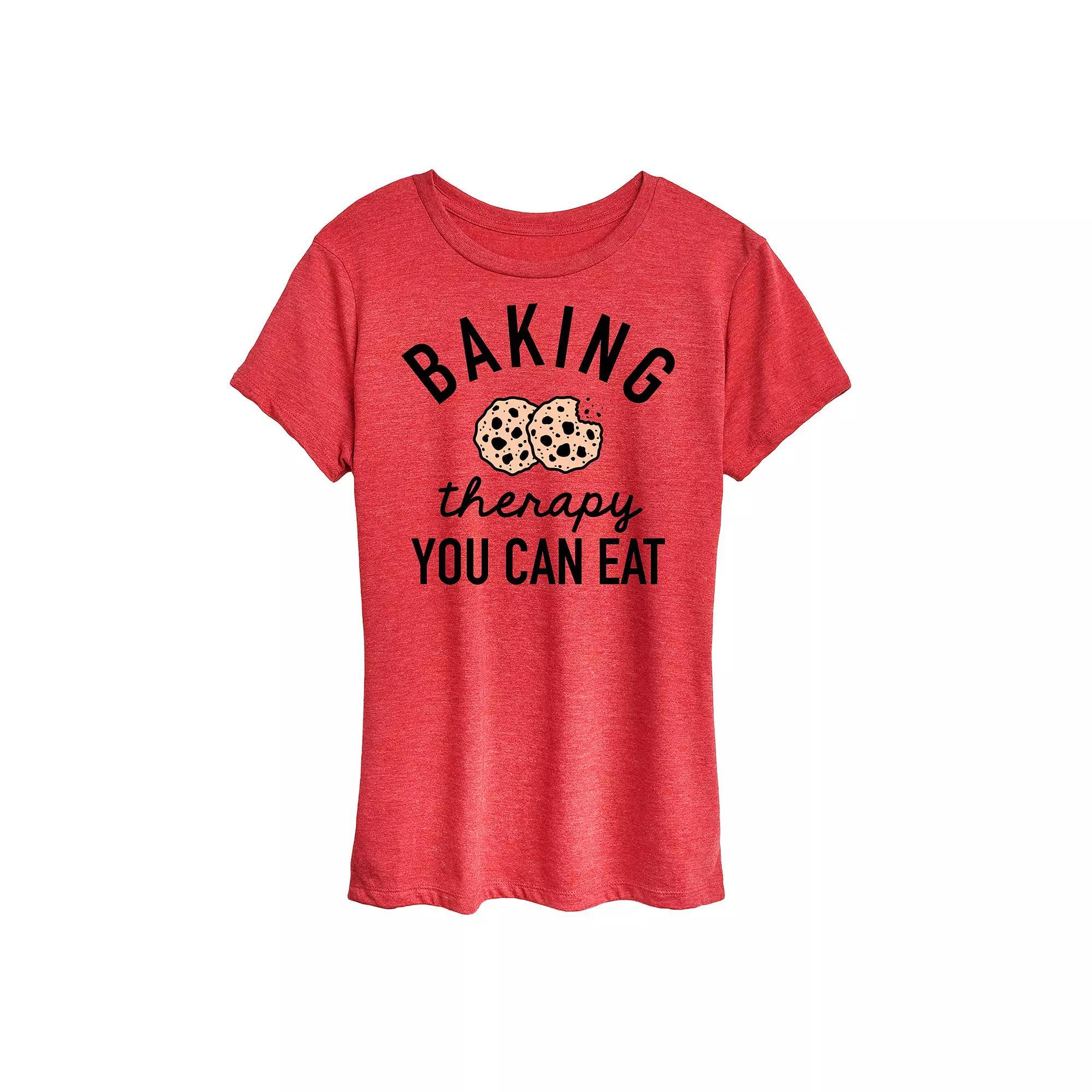 Women's Baking Therapy Graphic Tee,  Product Image