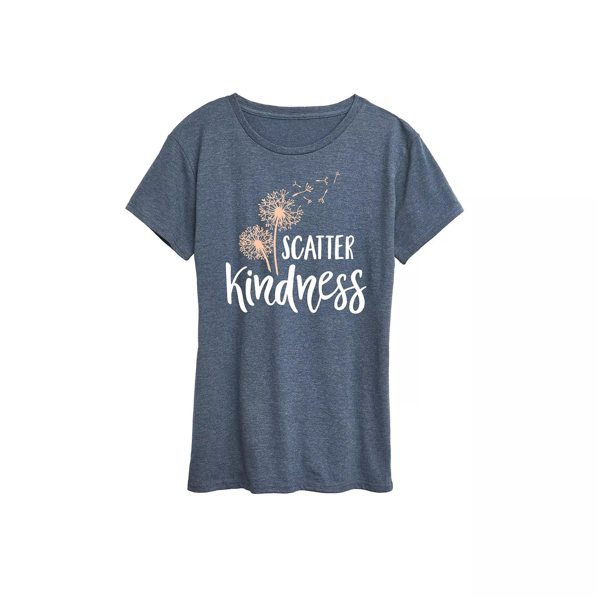 Women's Scatter Kindness Graphic Tee,  Product Image