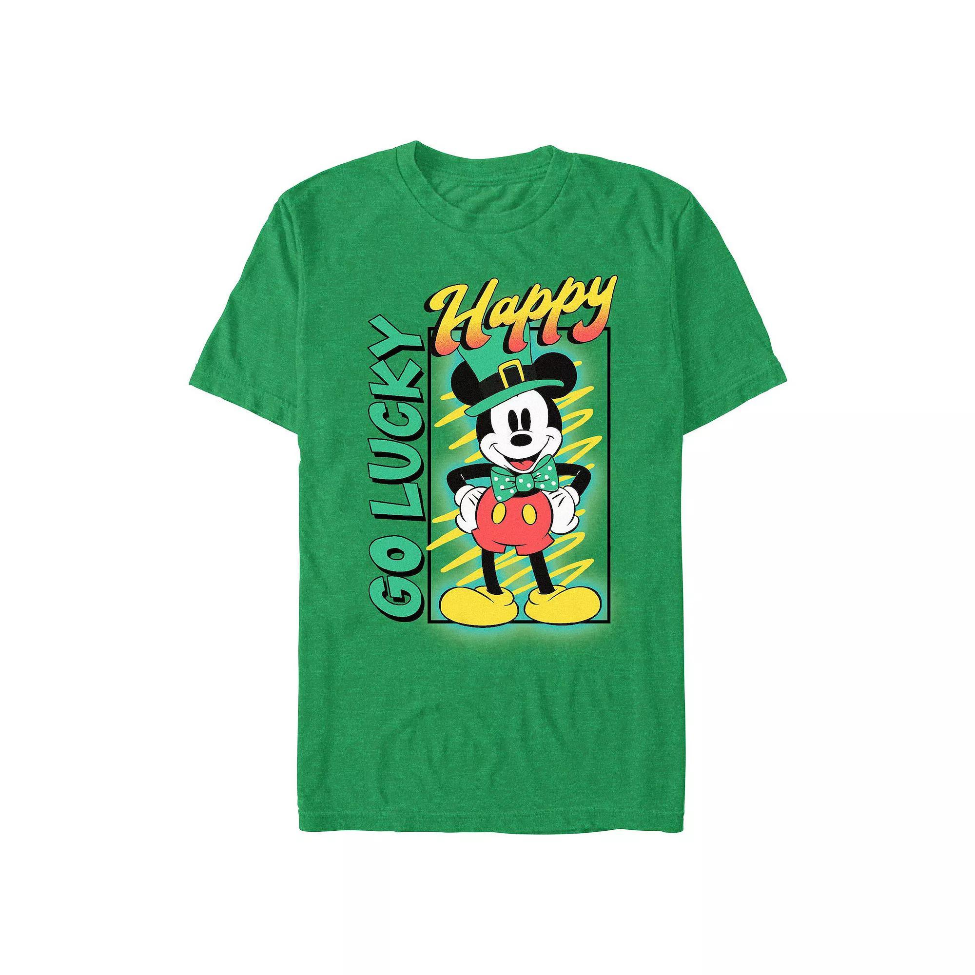 Disney's Mickey Mouse Happy Go Lucky Big & Tall Graphic Tee, Men's,  Product Image
