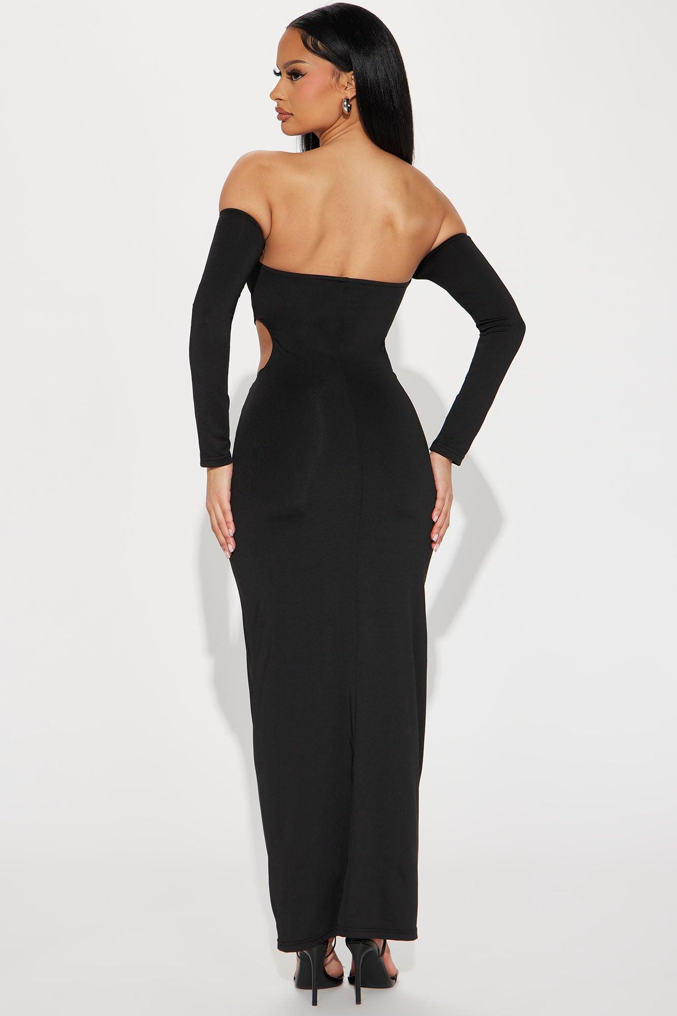 Anaya Maxi Dress - Black Product Image