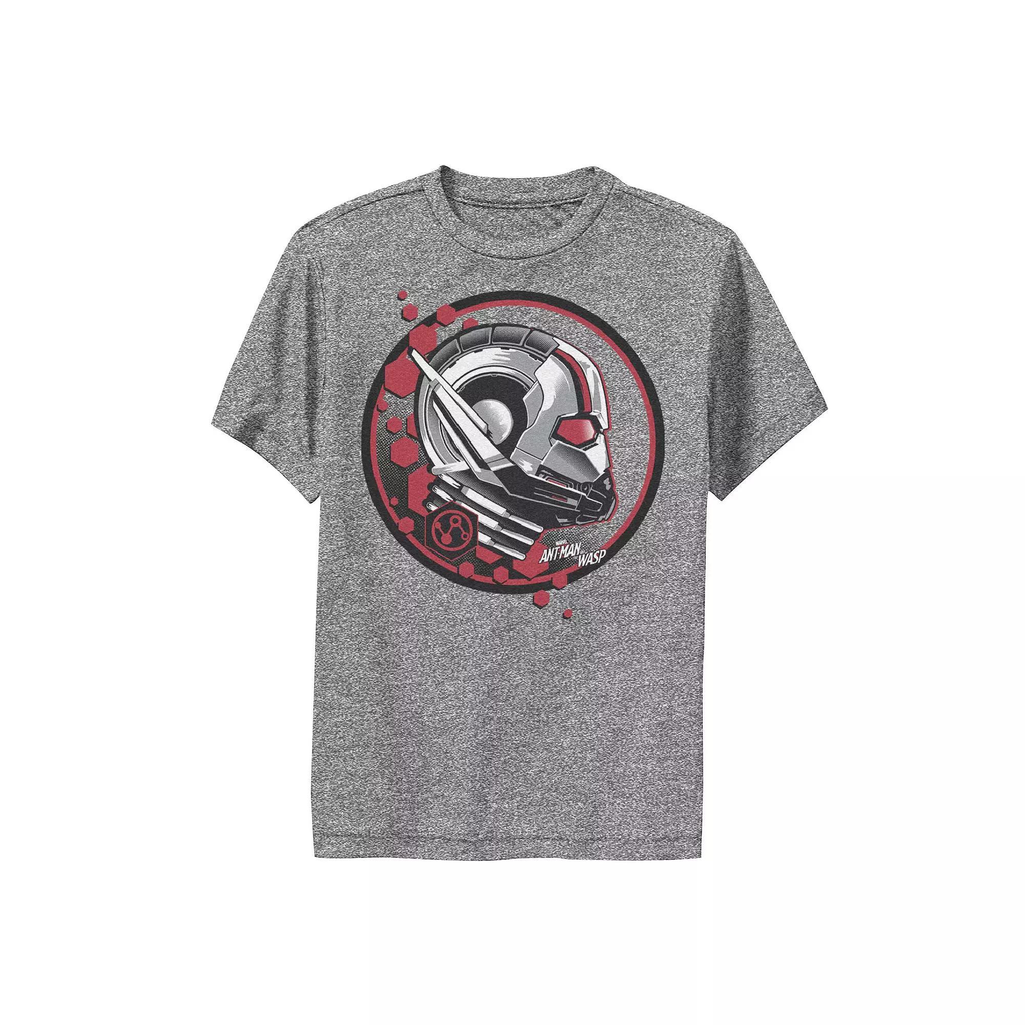 Boys 8-20 Marvel Ant-Man & The Wasp Red Hex Stamp Performance Graphic Tee, Boy's, Size: Medium, Grey Heather Product Image