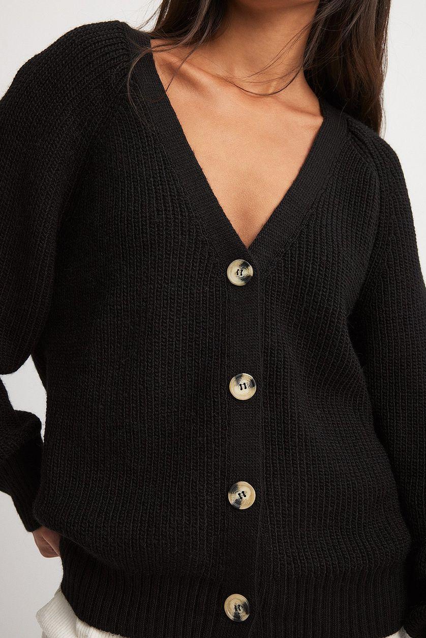 Oversized Knitted Cardigan Product Image