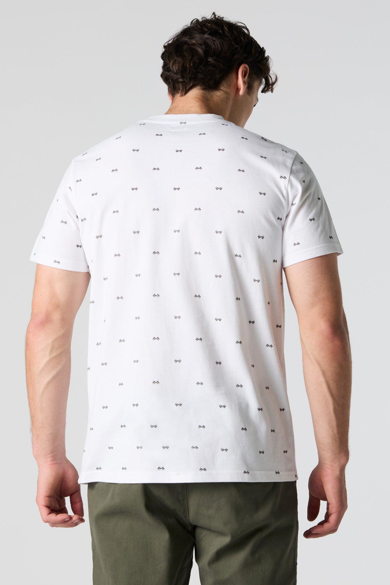 Row Boat Ditsy Print T-Shirt Male Product Image