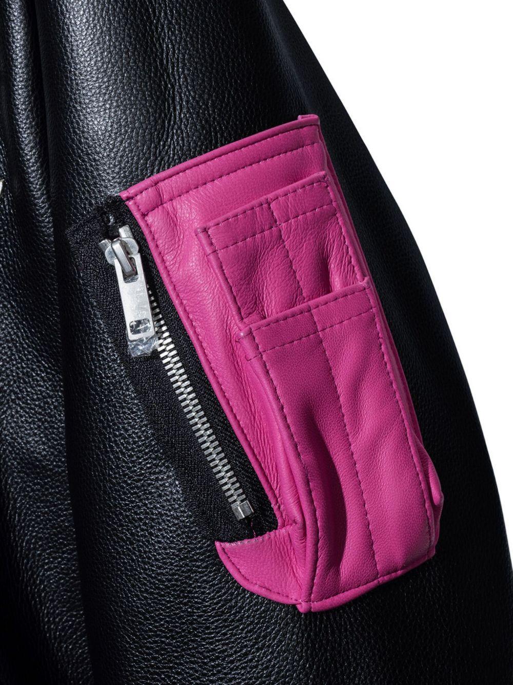 logo-print bomber jacket Product Image