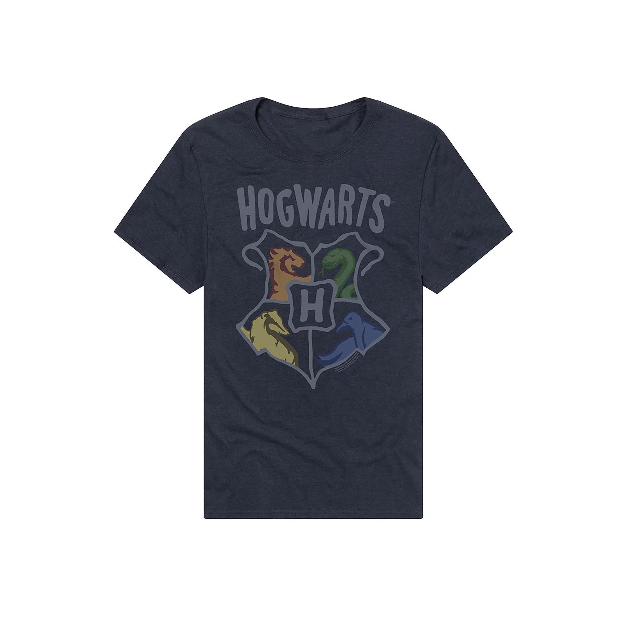 Men's Harry Potter Hogwarts House Crest Graphic Tee, Size: Large, Blue Product Image
