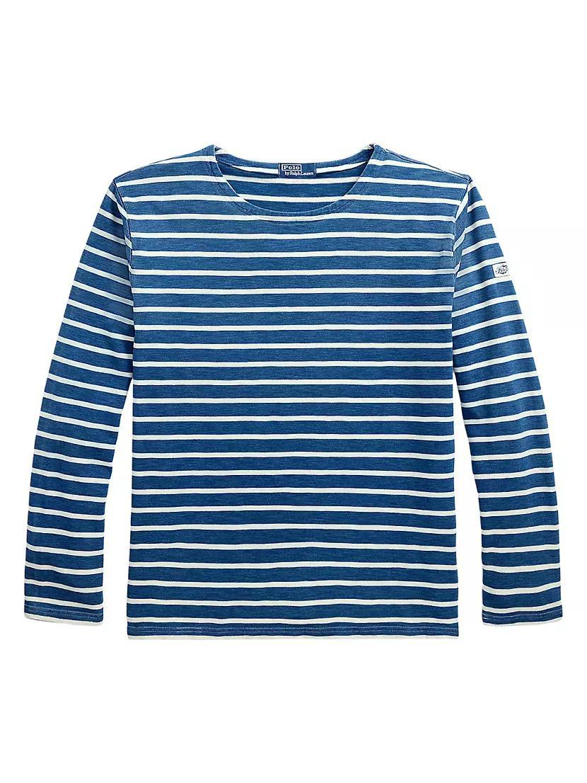 Classic-Fit Striped Jersey T-Shirt Product Image