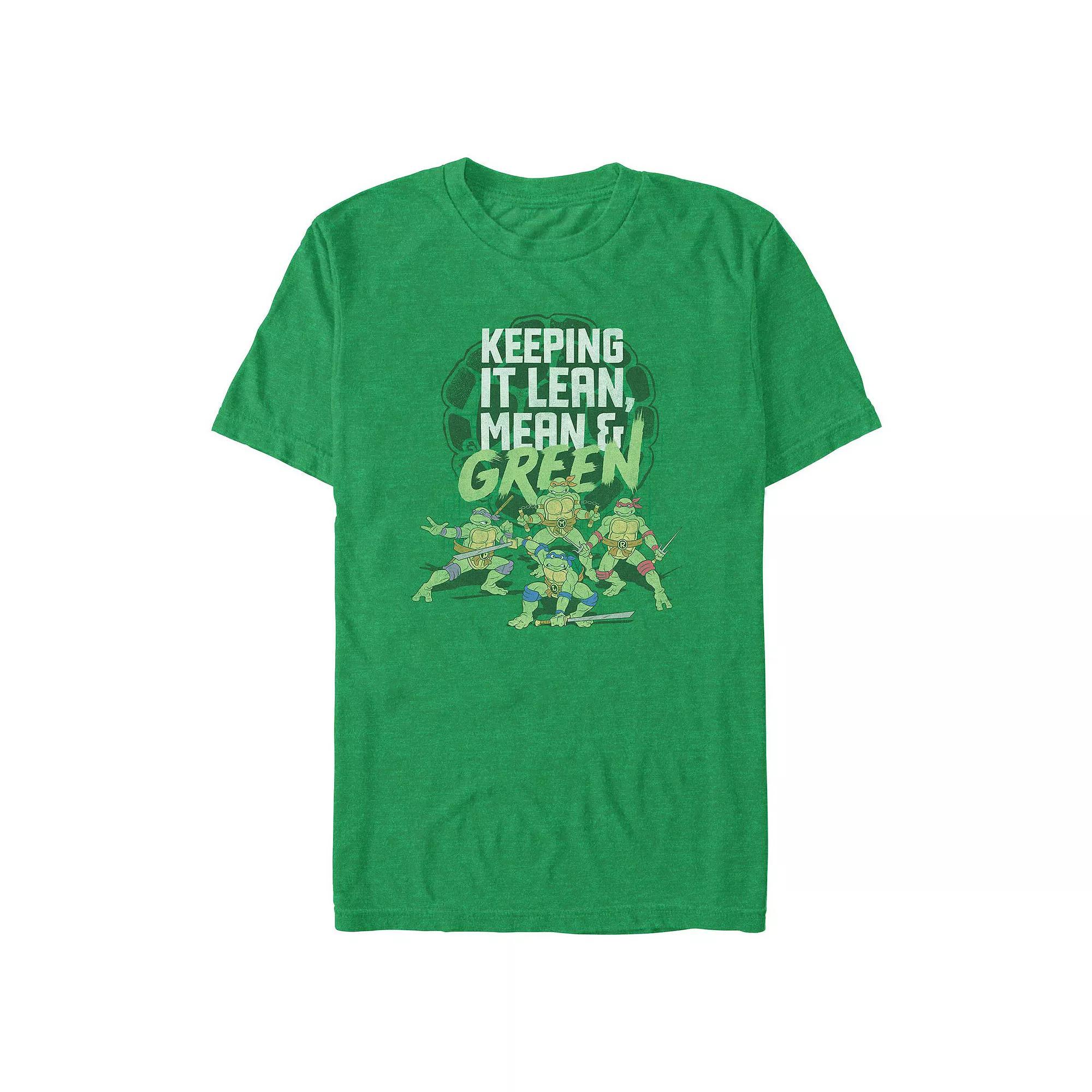 Big & Tall Teenage Mutant Ninja Turtles Keeping It Green Graphic Tee, Men's,  Product Image