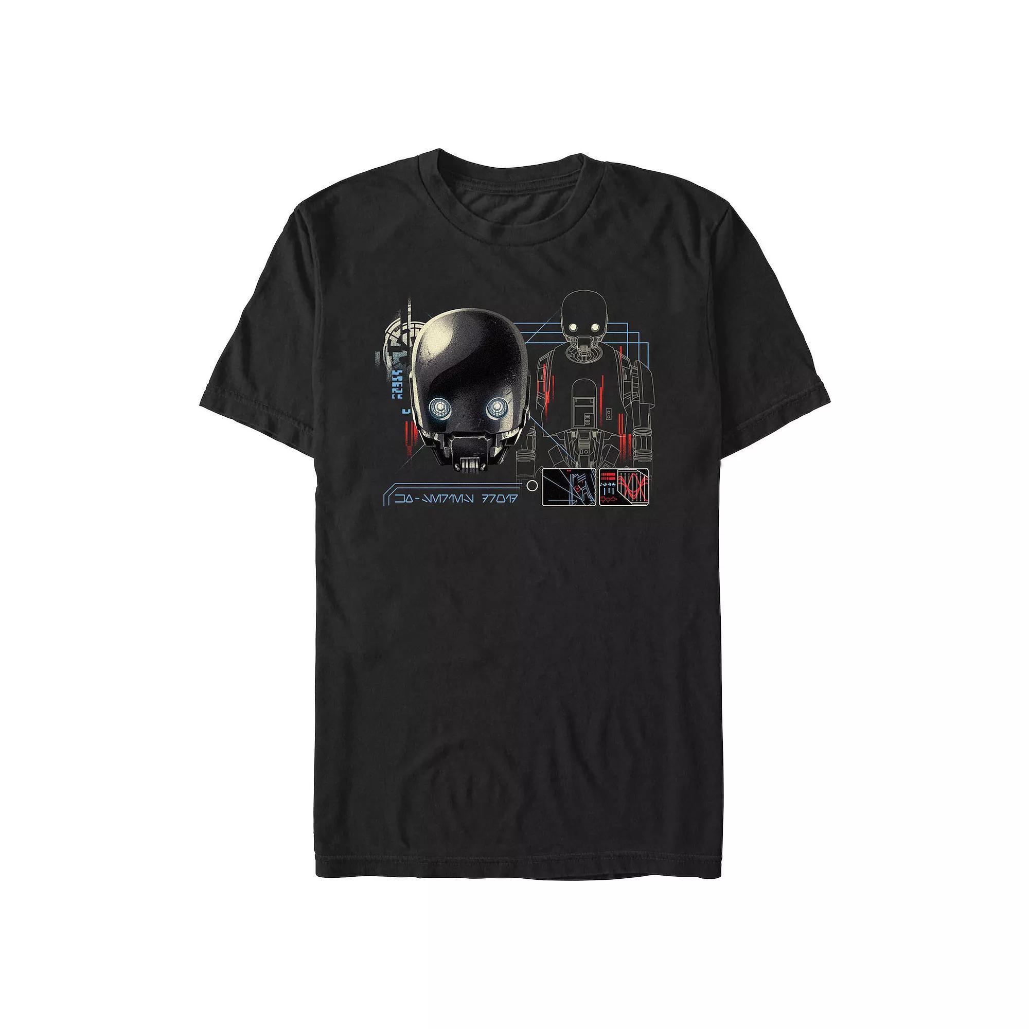 Big & Tall Star Wars Andor KX Droid Graphic Tee, Men's,  Product Image