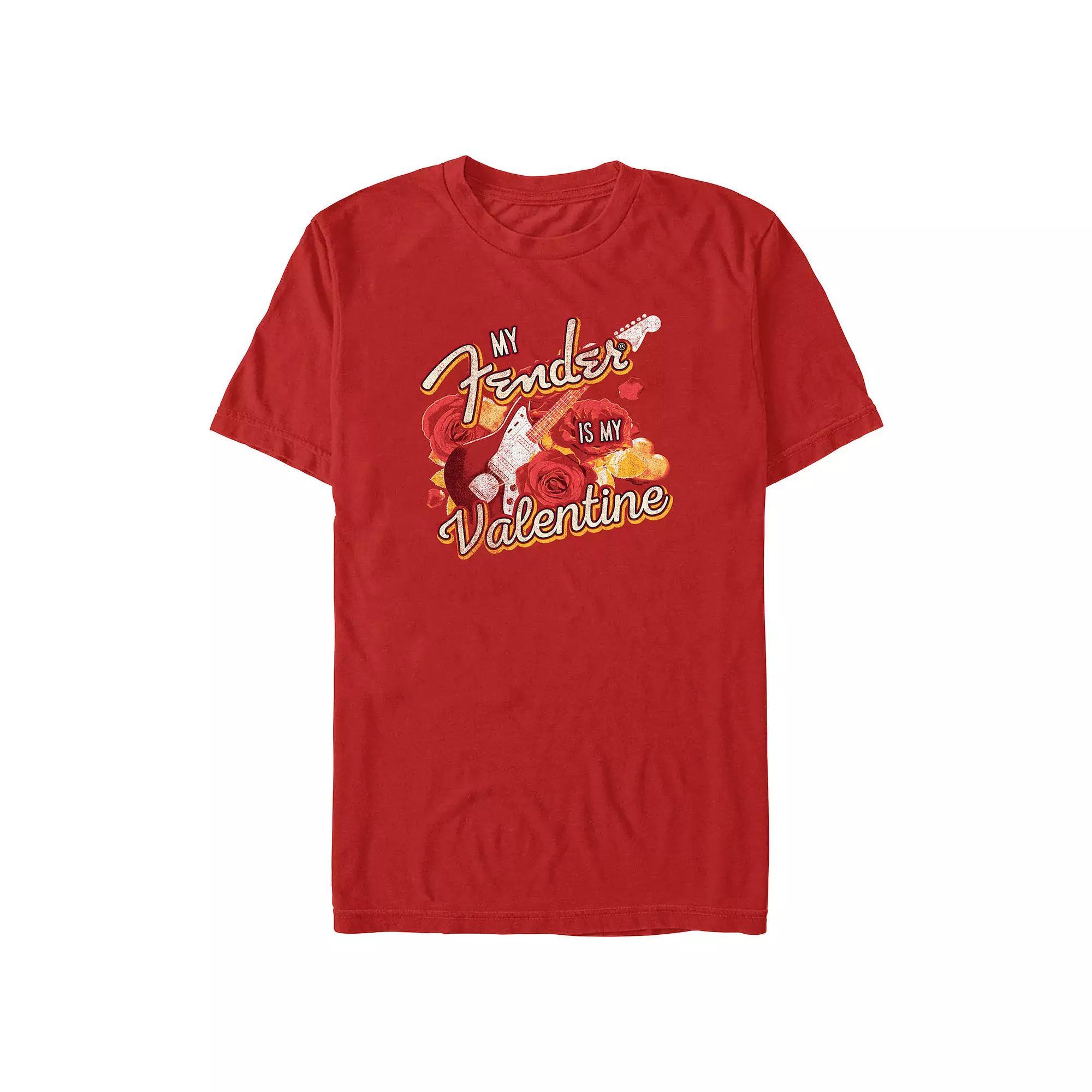 Men's Fender My Fender Is My Valentine Graphic Tee,  Product Image