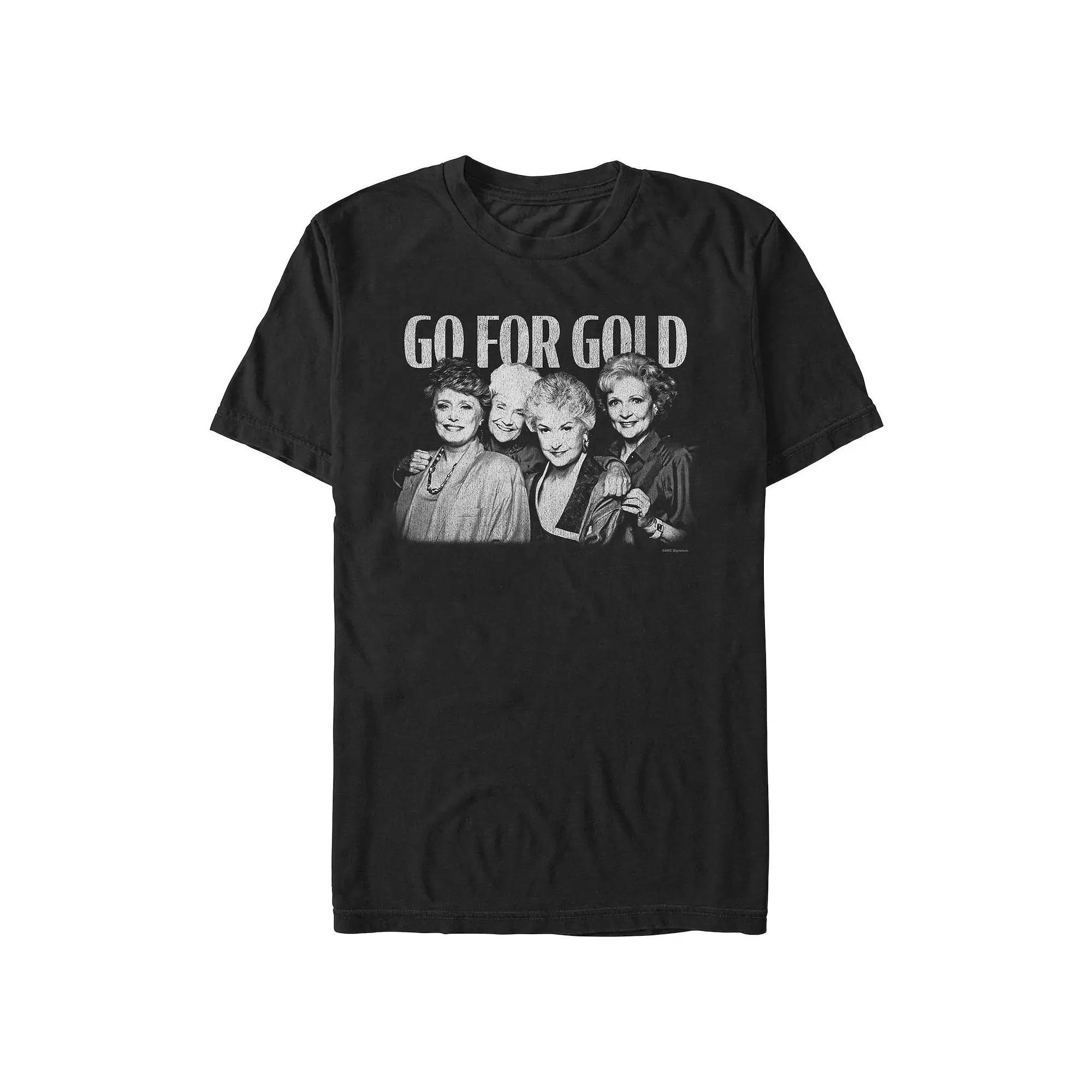 Men's Golden Girls Go For Gold Graphic Tee,  Product Image