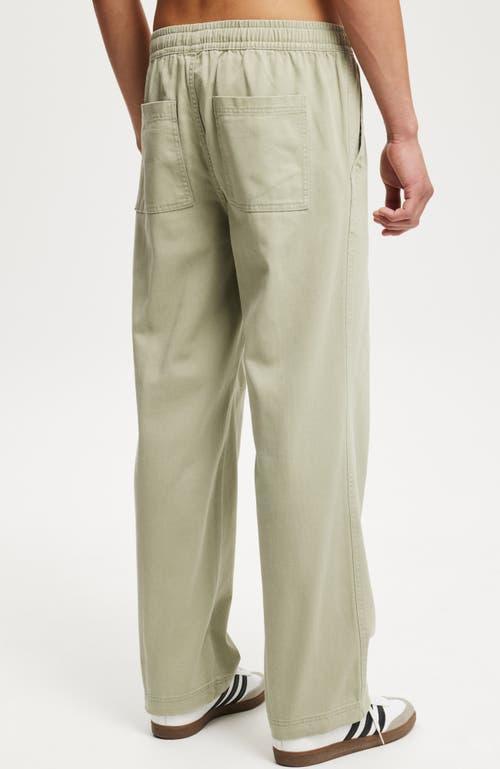 Cotton On Men's Baggy Casual Pant in Sage at Nordstrom, Size Large Product Image