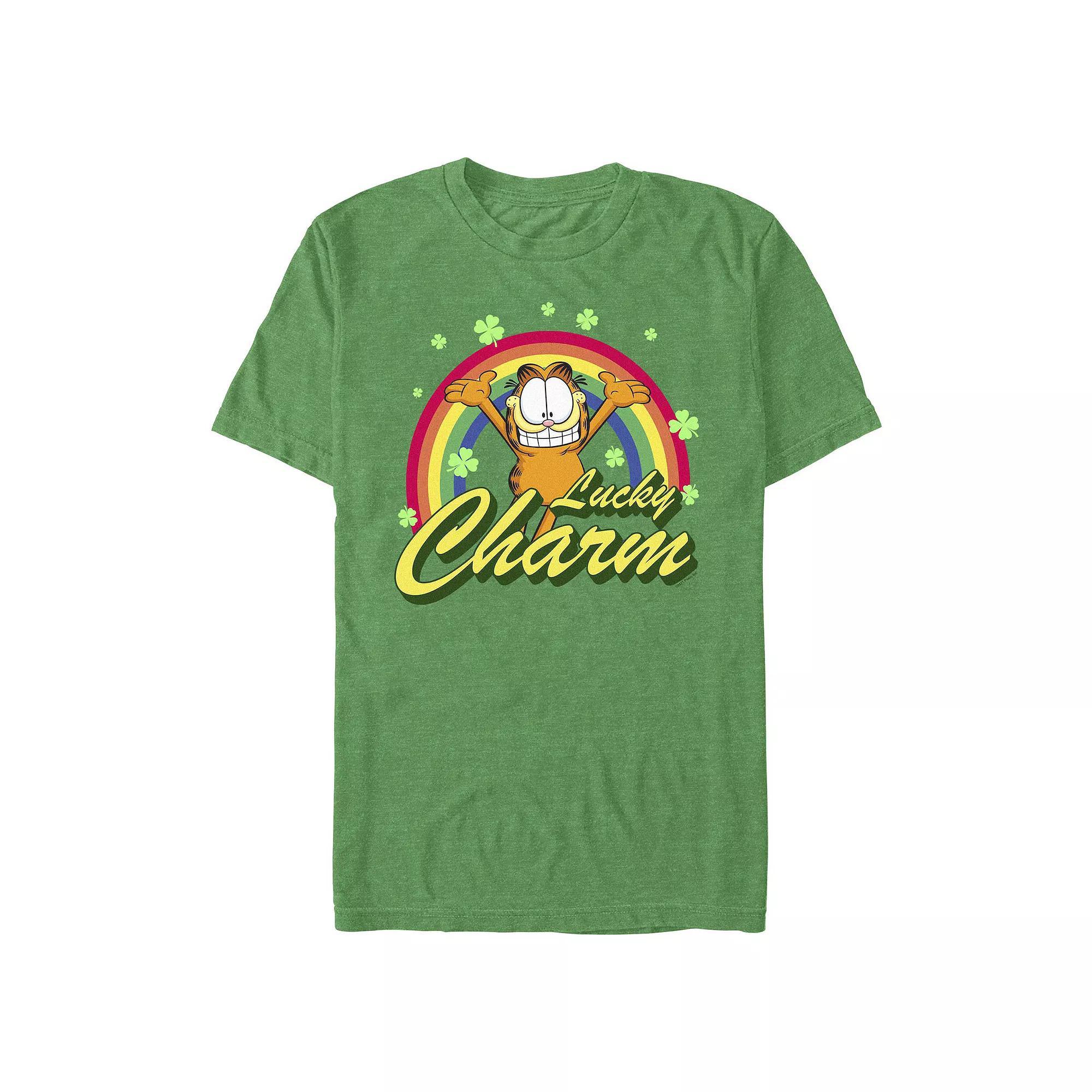 Big & Tall Garfield Lucky Charm Graphic Tee, Men's,  Product Image