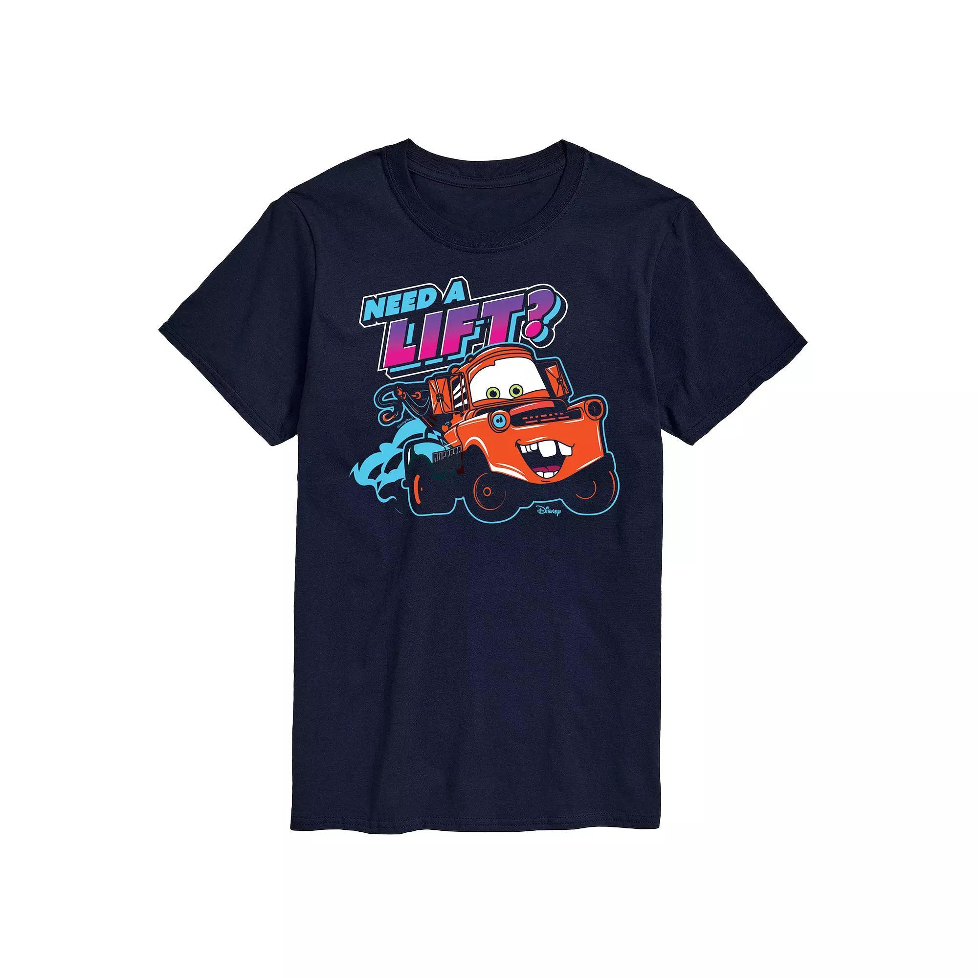 Disney / Pixar's Cars Tow Mater Men's Need A Lift Graphic Tee,  Product Image