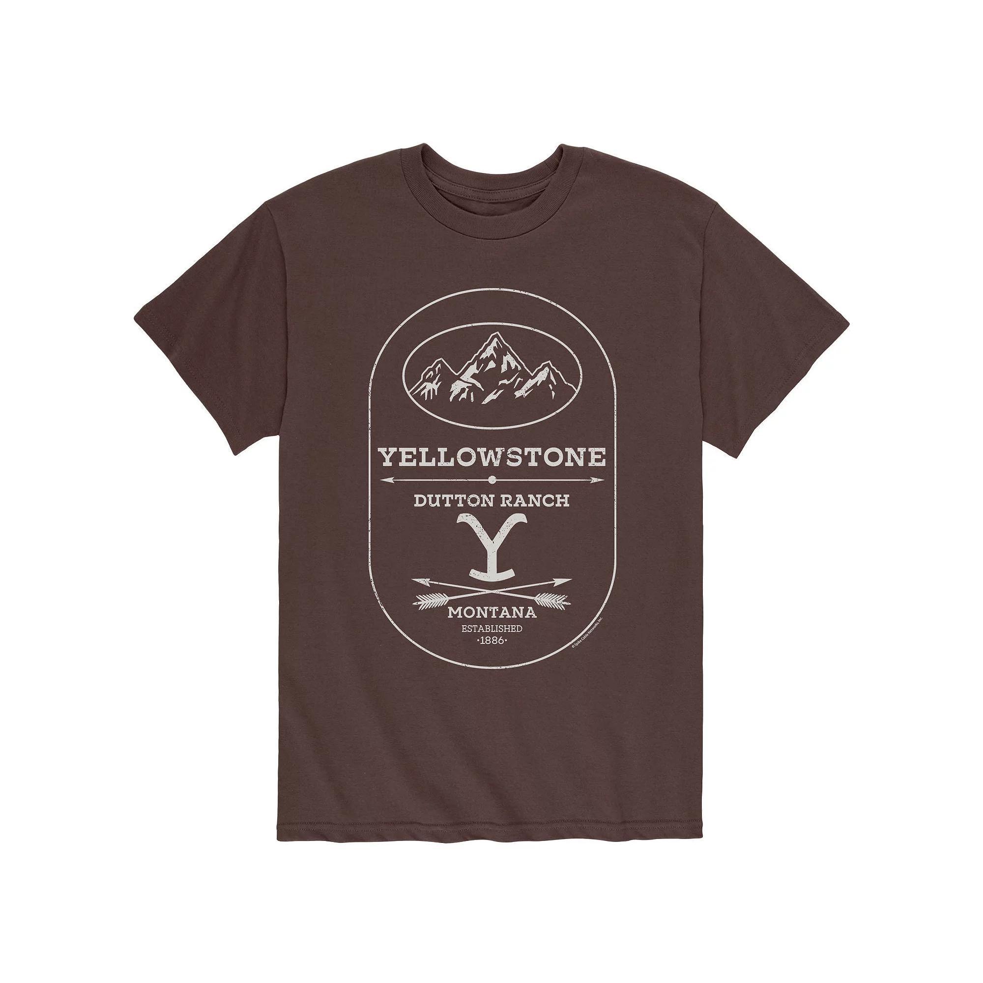Men's Yellowstone Stone Dutton Tee,  Product Image