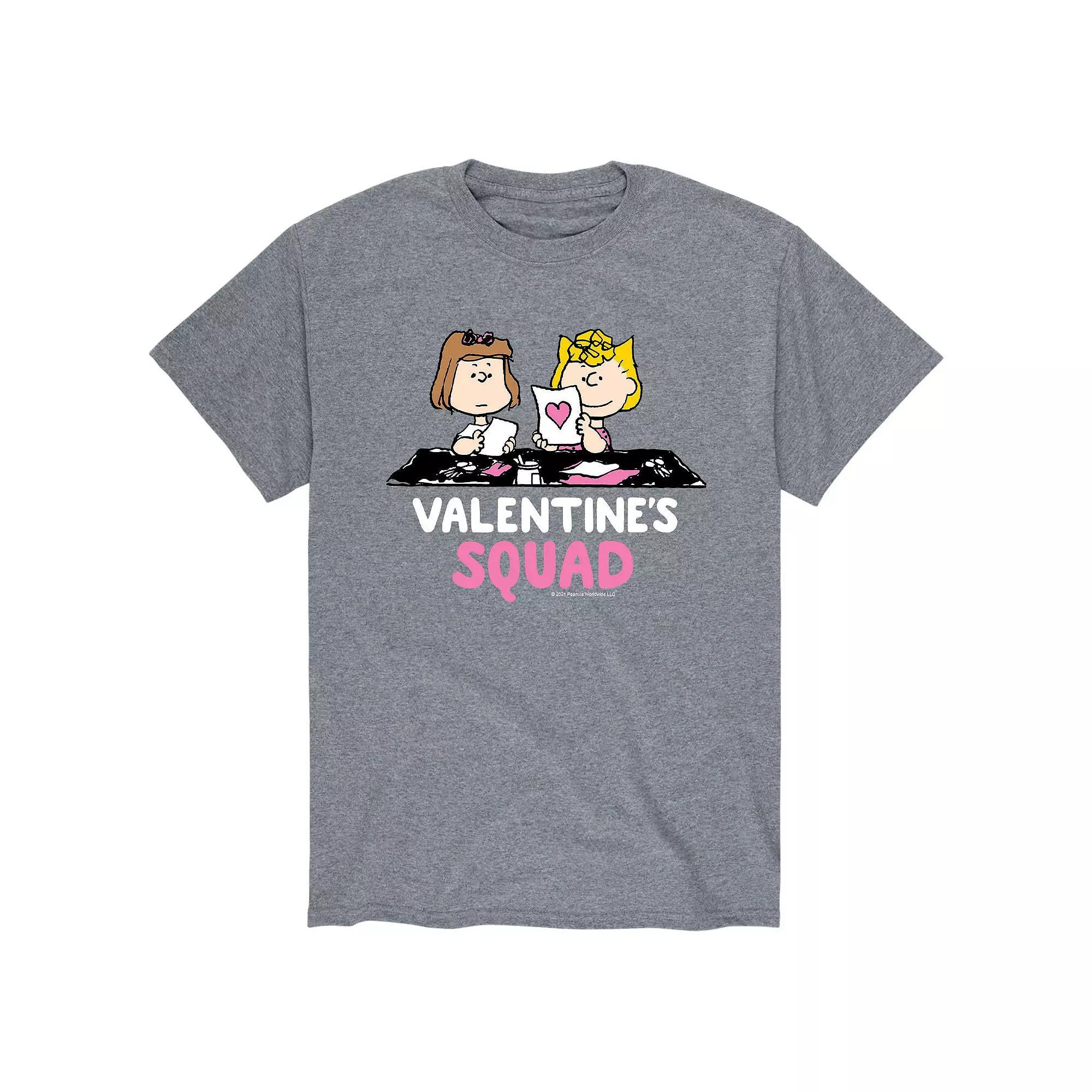 Men's Peanuts Valentine's Squad Tee,  Product Image