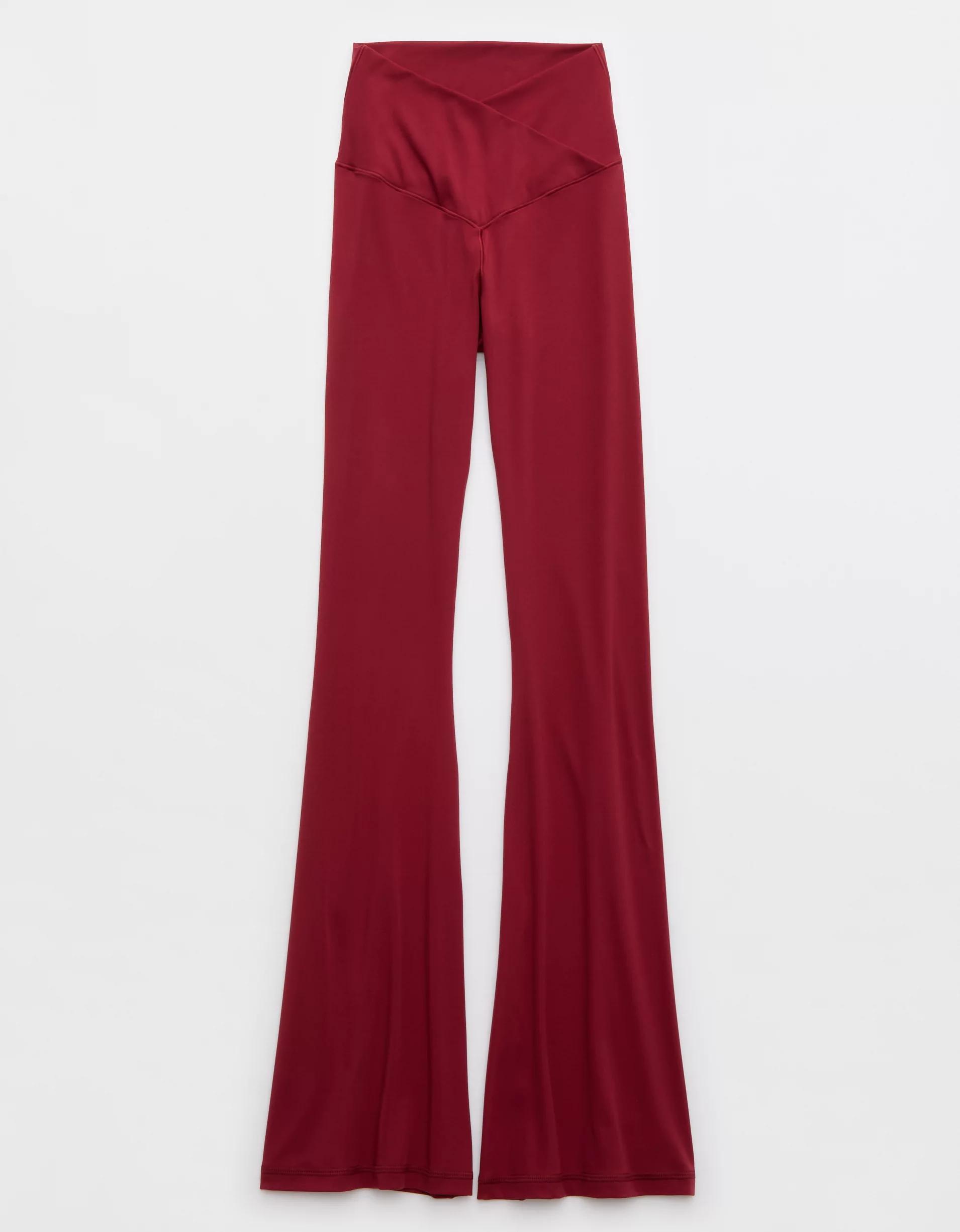 OFFLINE By Aerie Real Me High Waisted Crossover Flare Legging Product Image