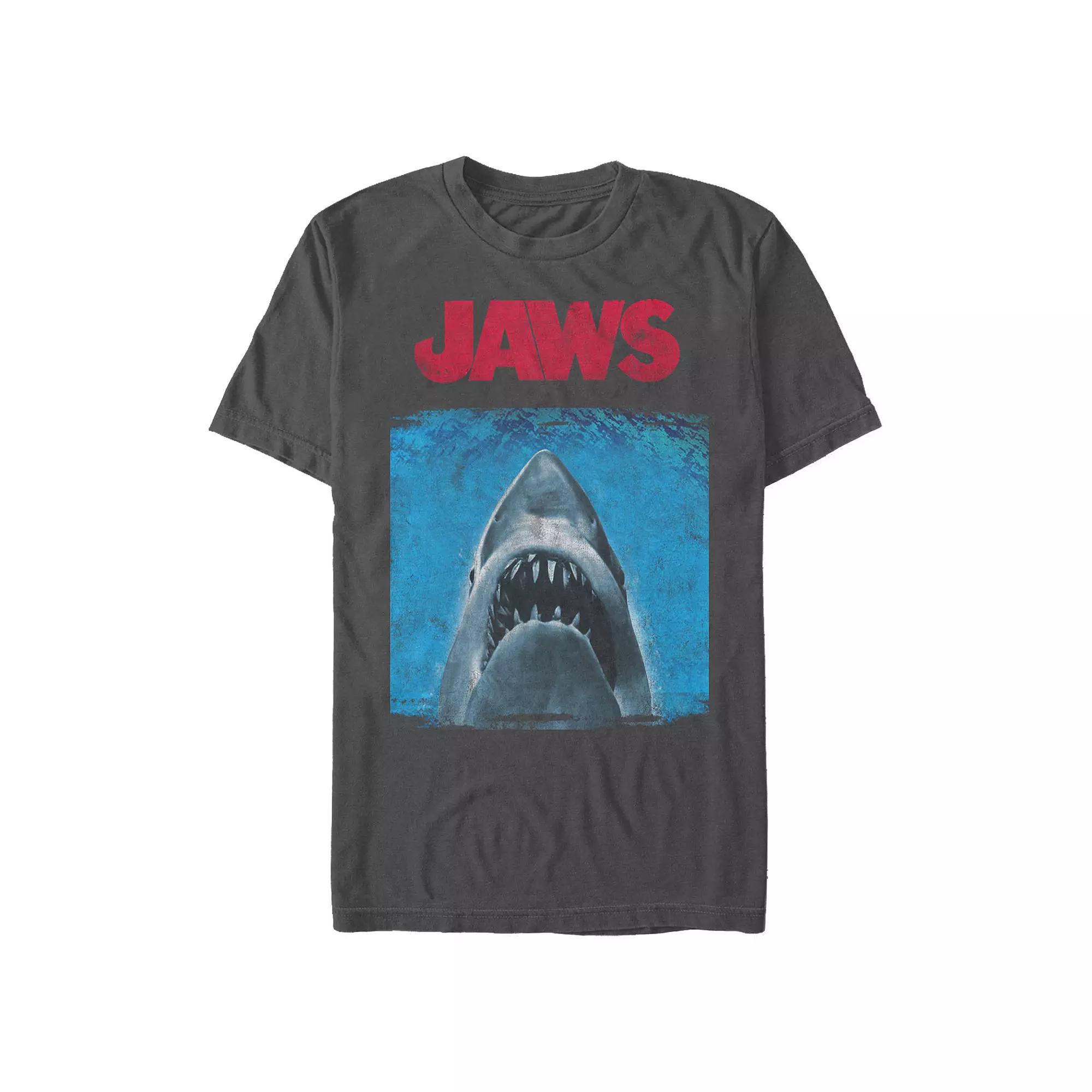 Men's Jaws Movie Poster Graphic Tee,  Product Image