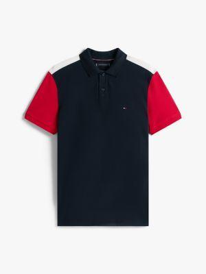 Regular Fit Colorblock Pique Polo Product Image