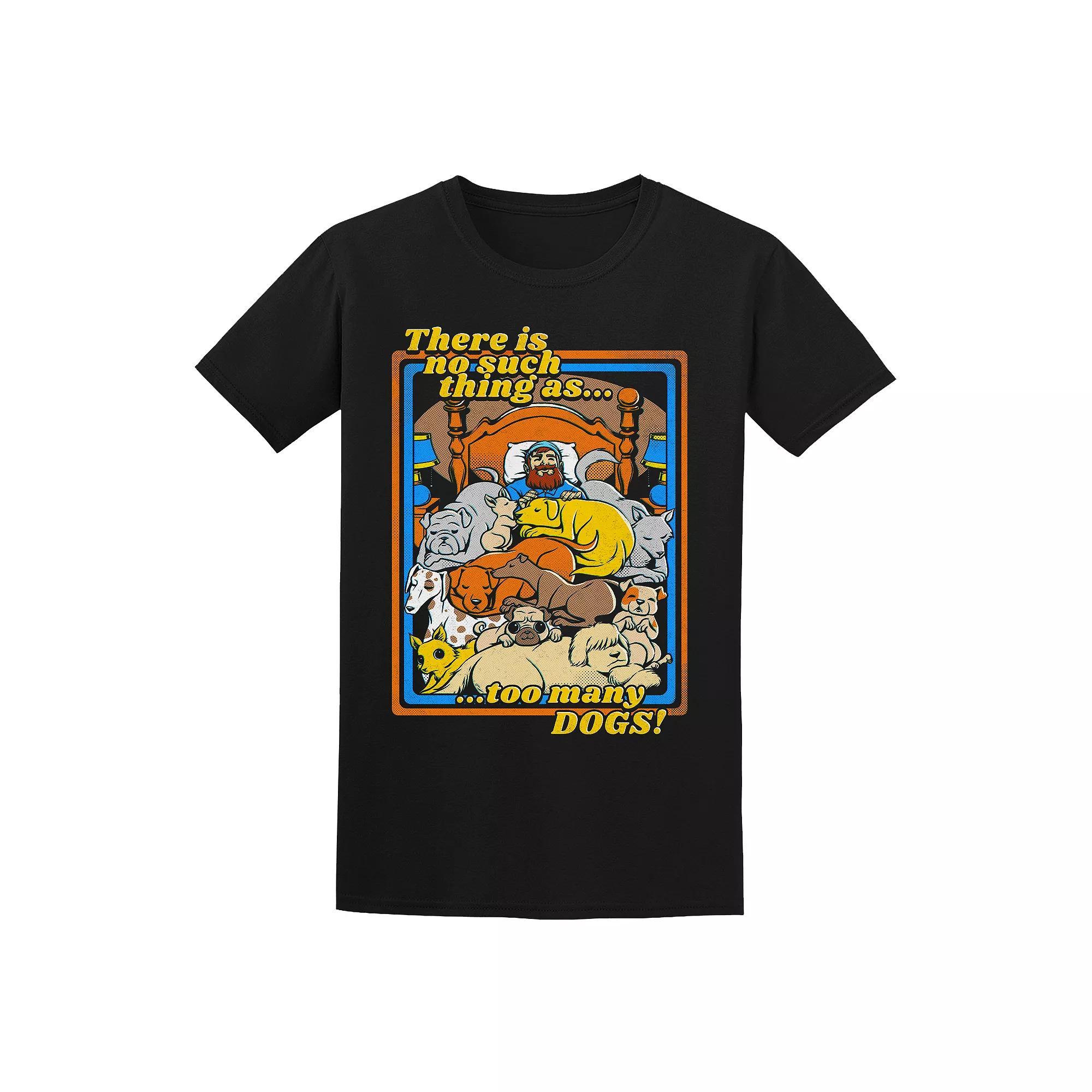 Men's COLAB89 by Threadless There's No Such Thing Tee, Size: XXL, Black Product Image