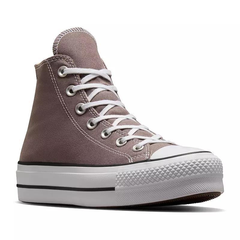 Womens Converse Chuck Taylor All Star Lift Hi Sneaker - Pure Pumice Product Image