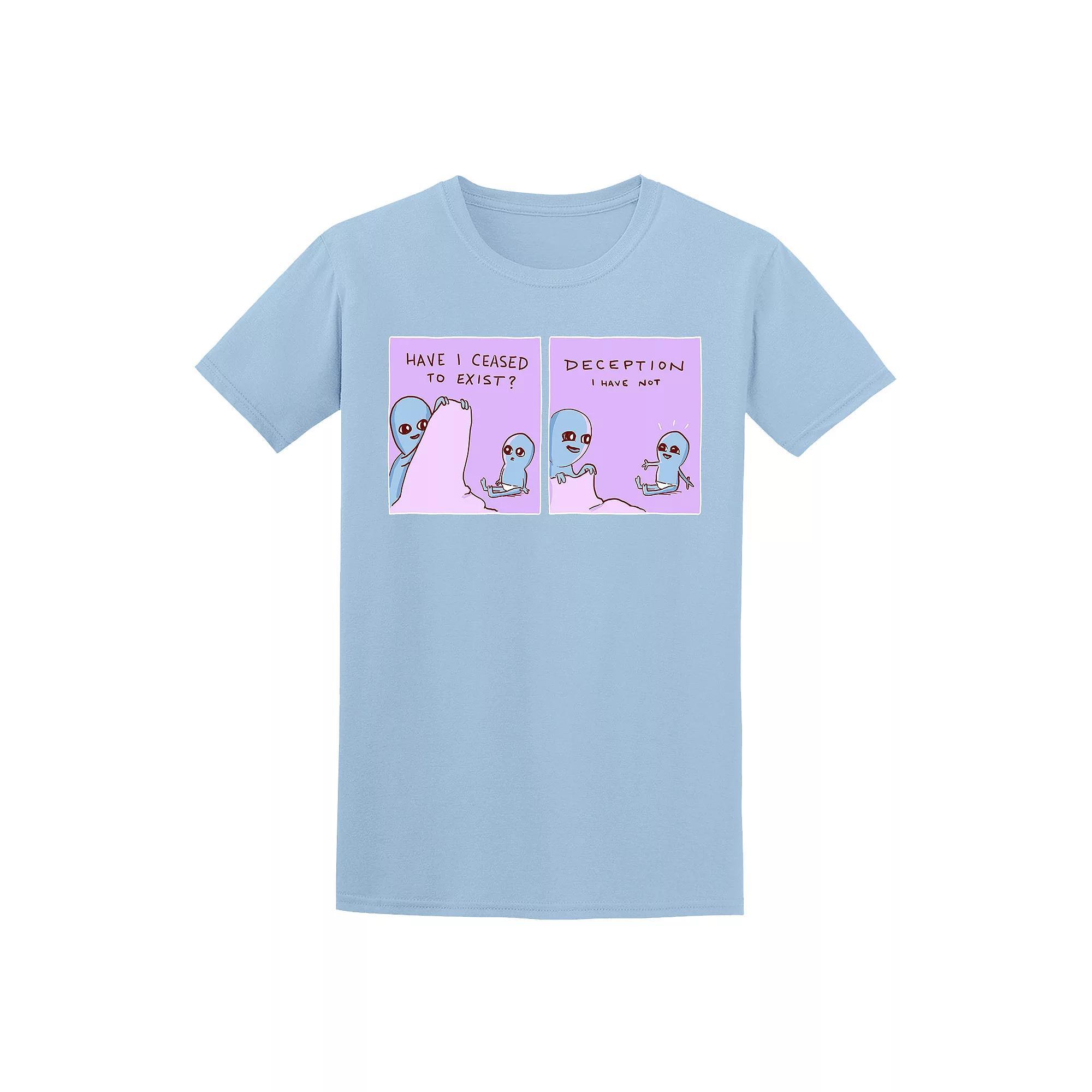 Men's COLAB89 by Threadless Strange Planet Tee, Size: Small, Light Blue Product Image