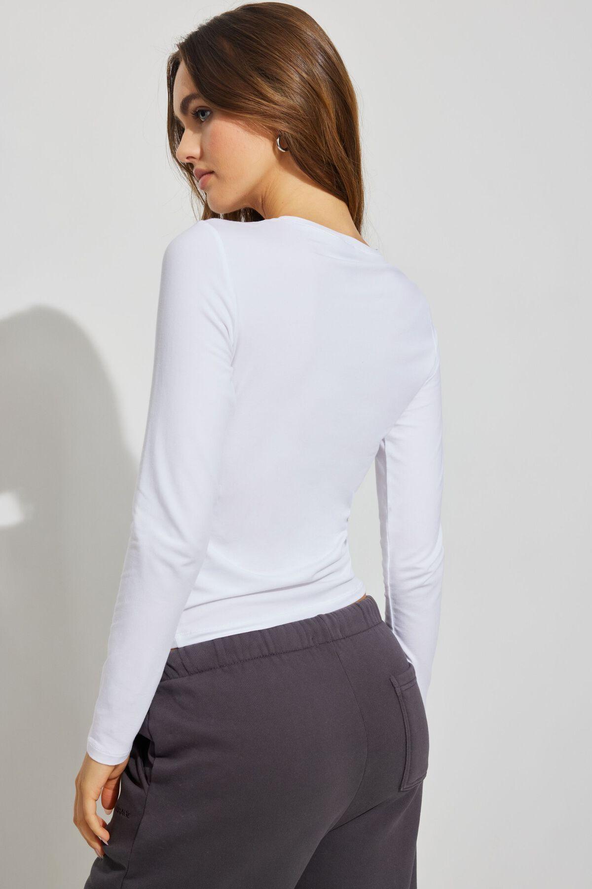 Estelle Longline Long Sleeve Top Product Image