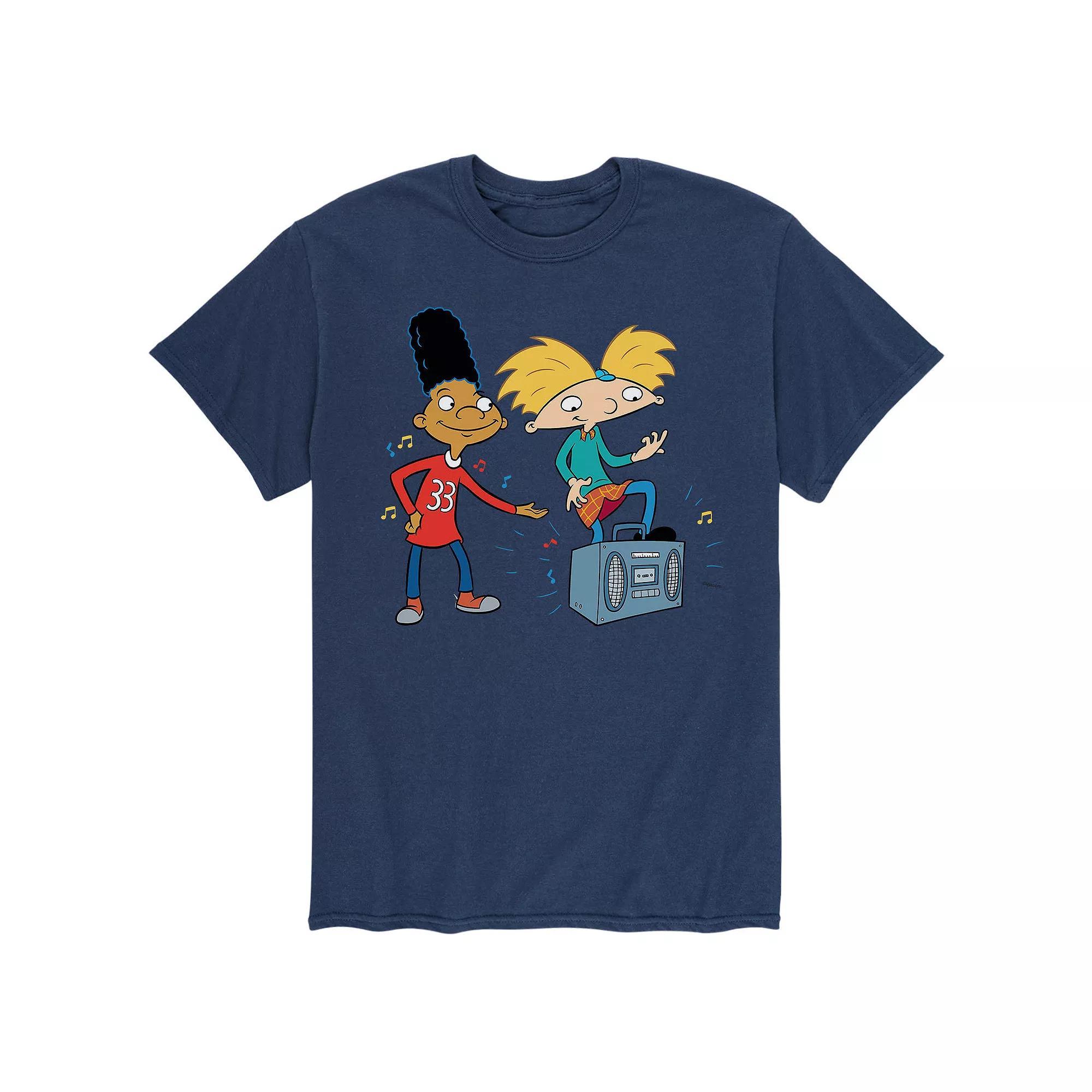Men's Hey Arnold! Air Guitar Tee,  Product Image
