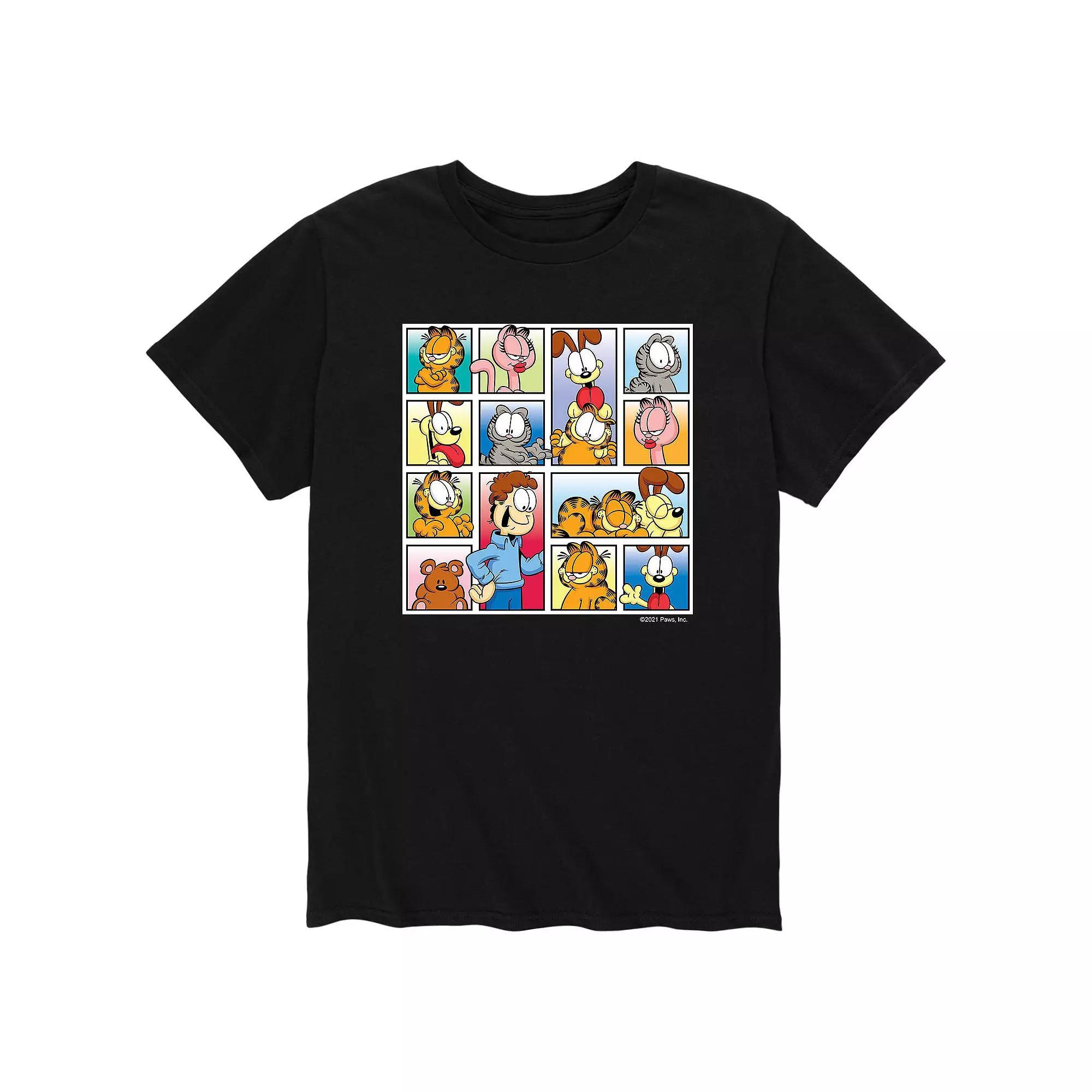 Men's Garfield Characters Tee,  Product Image