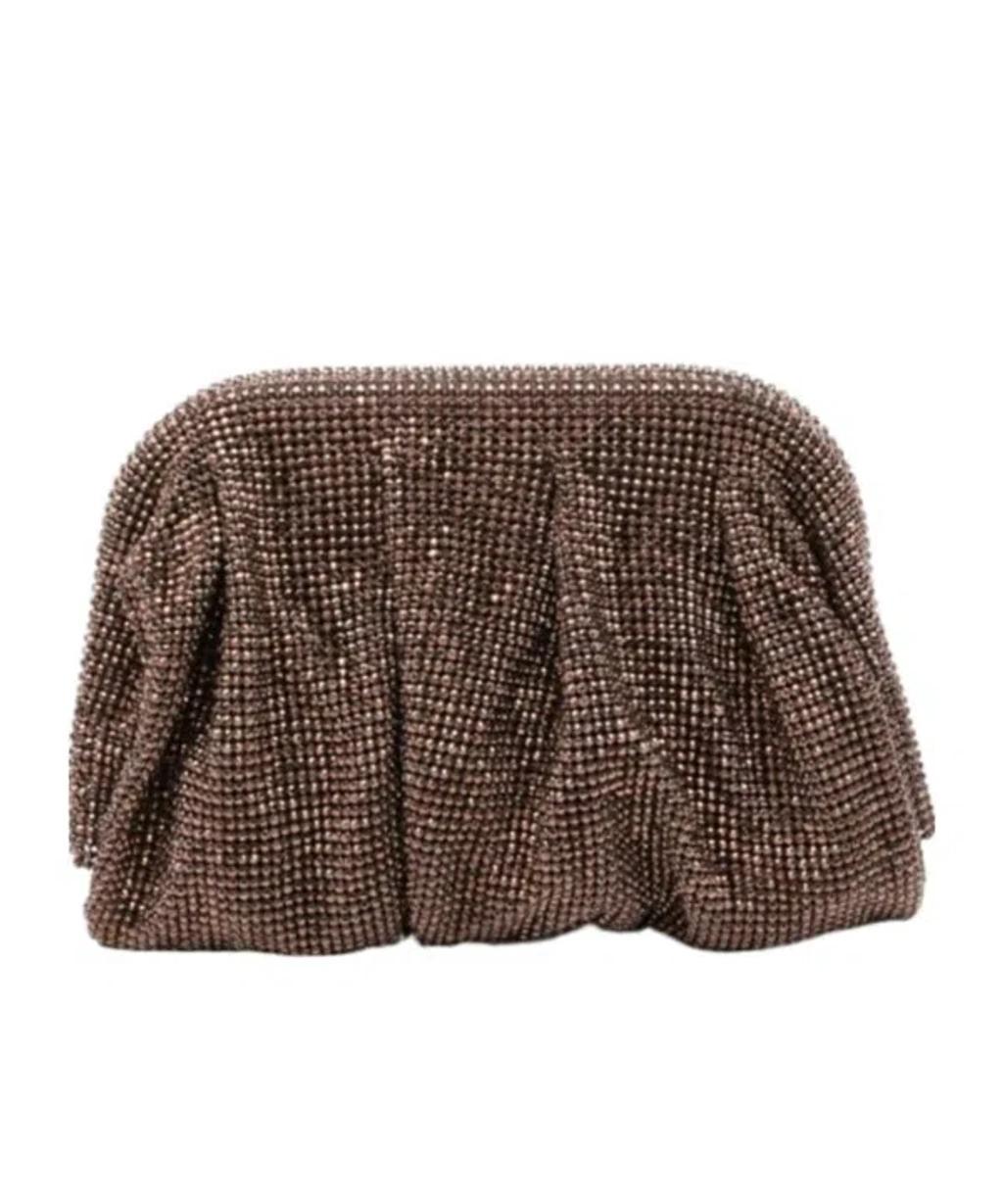 BENEDETTA BRUZZICHES Venus La Petite Clutch Bag In Brown Product Image