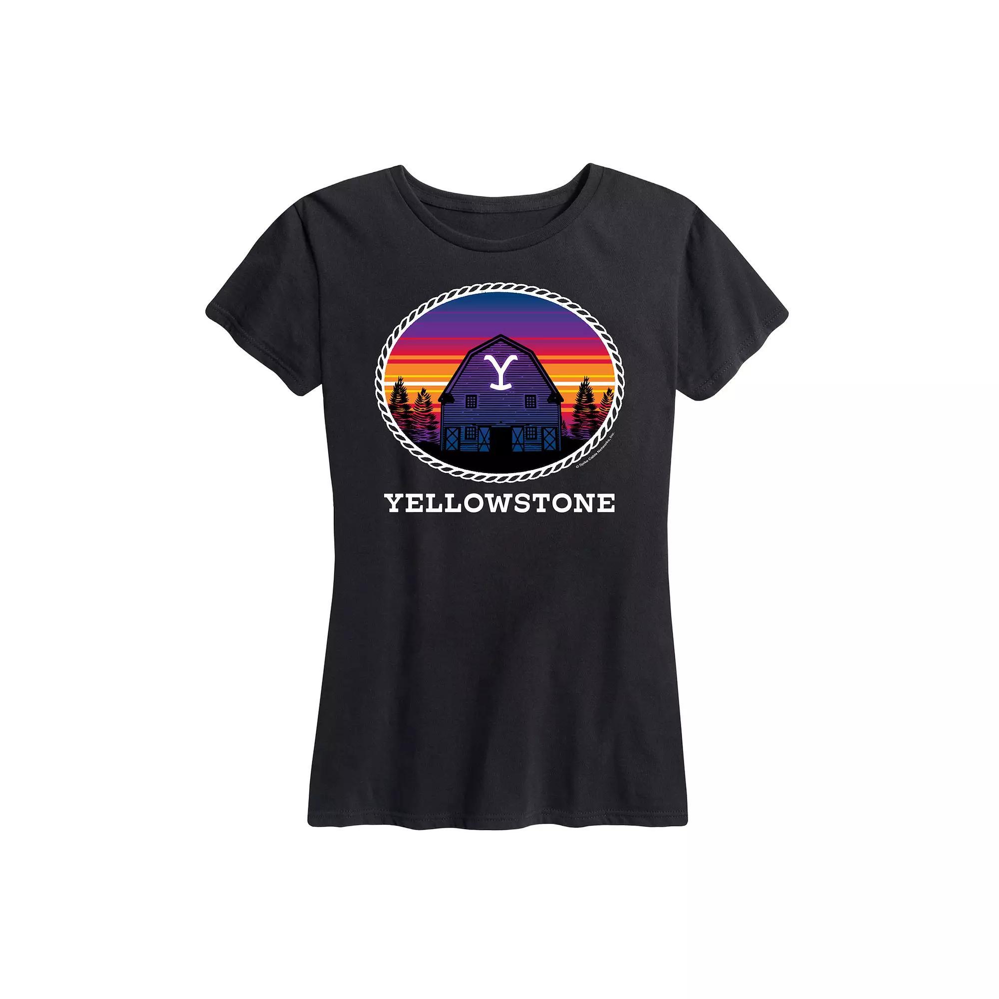 Women's Yellowstone Y Brand Sunset Graphic Tee,  Product Image