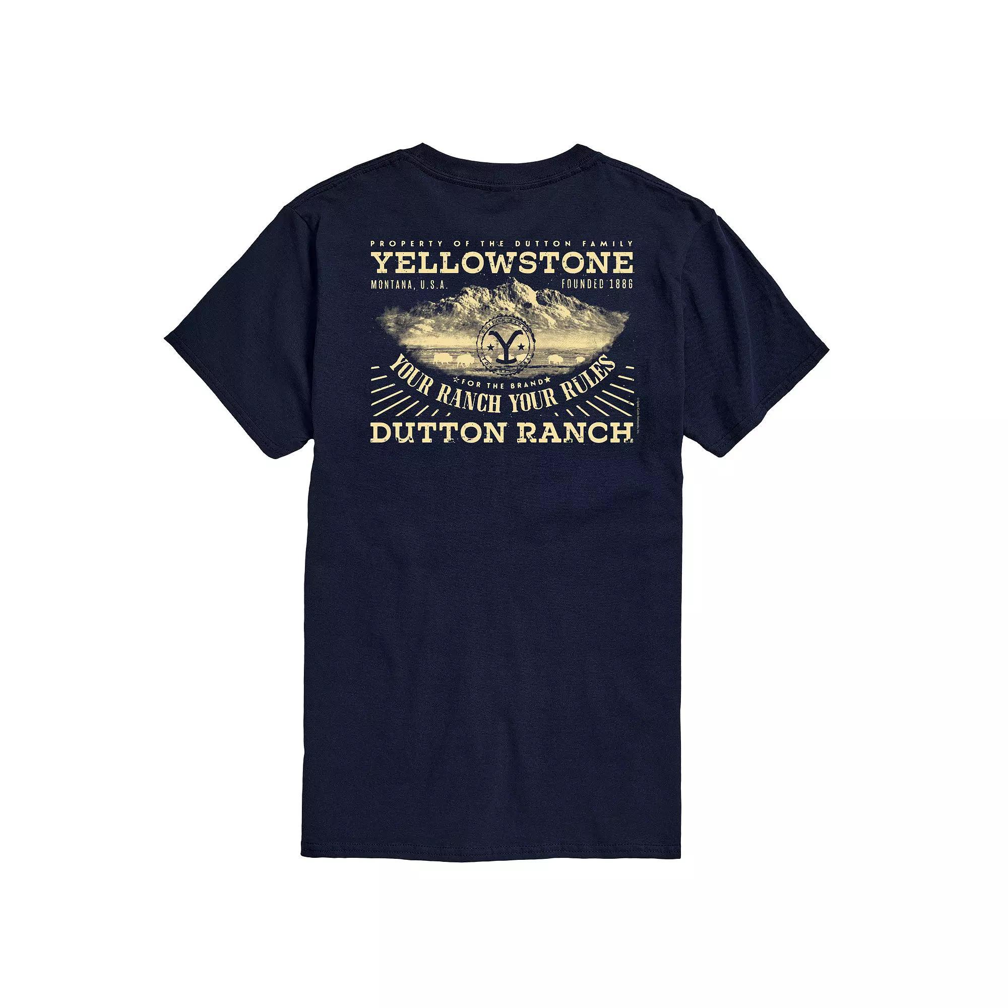 Men's Yellowstone Property Of Dutton Family Graphic Tee,  Product Image