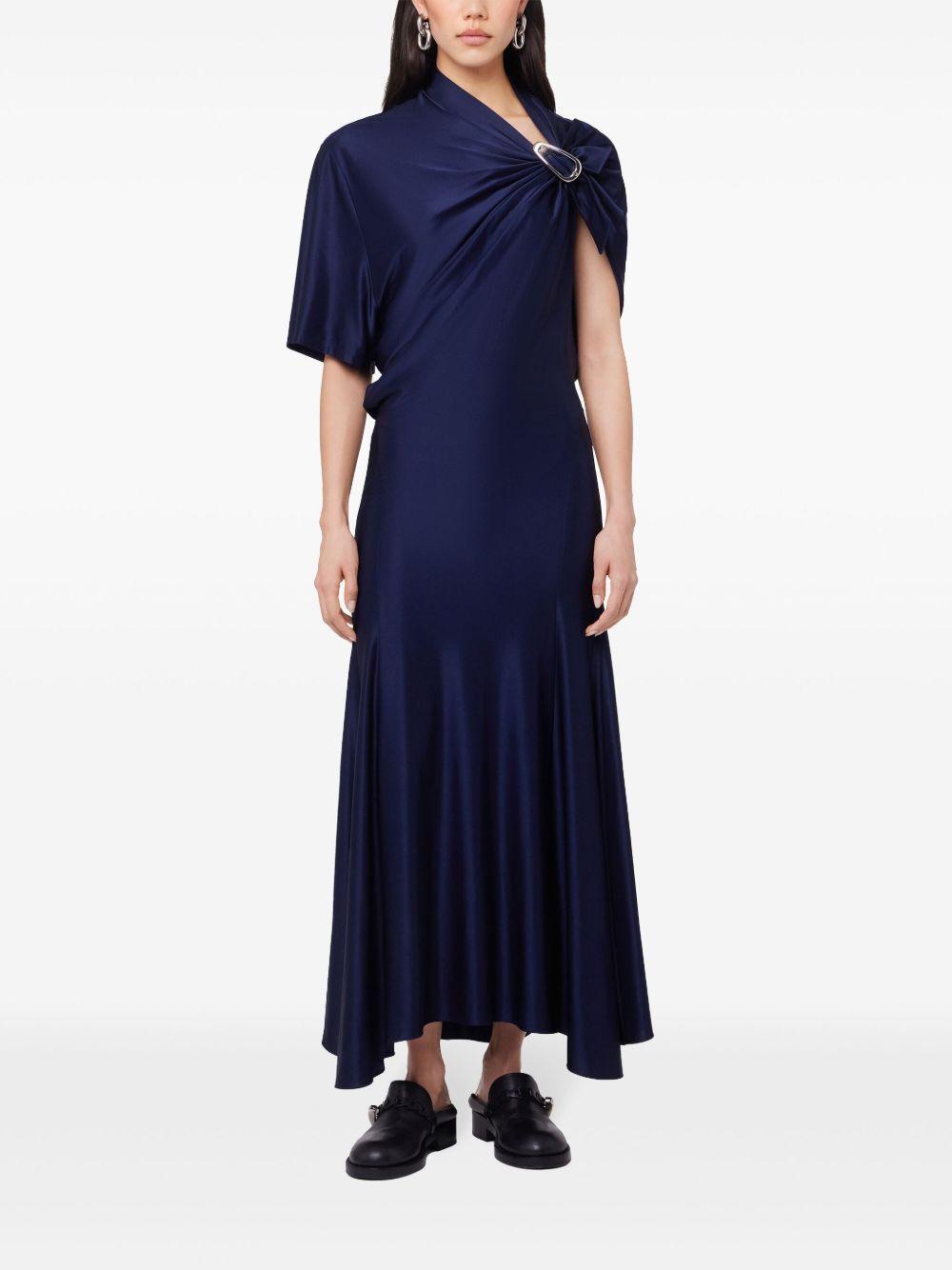draped midi dress Product Image