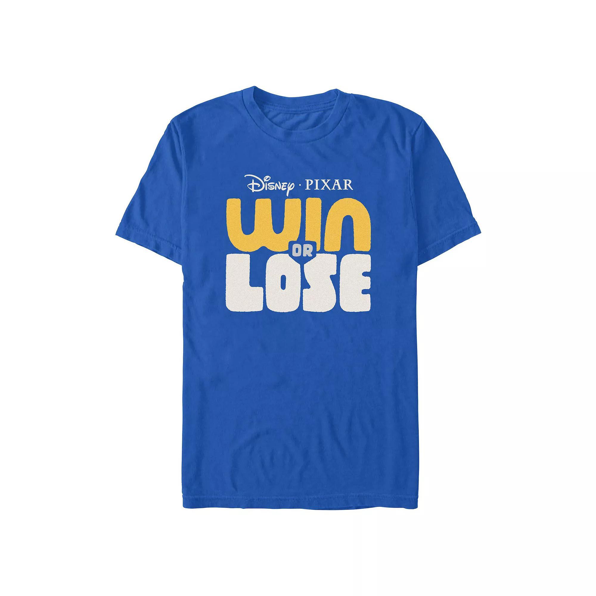 Men's Win Or Lose Big Logo Graphic Tee, Size: XS, Royal Product Image