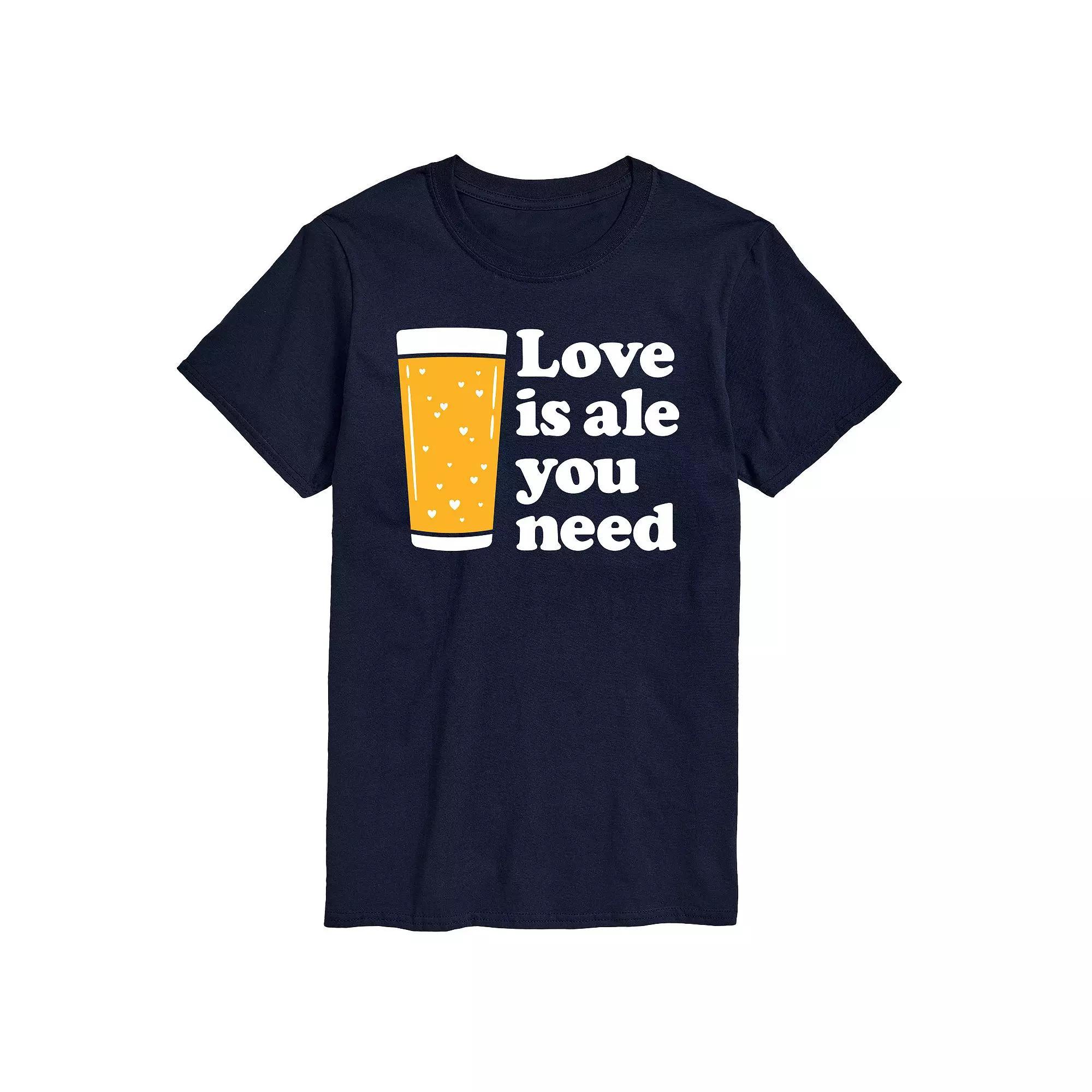 Disney's Mickey & Minnie Mouse Men's Sweet Seasons Greetings Graphic Tee,  Product Image