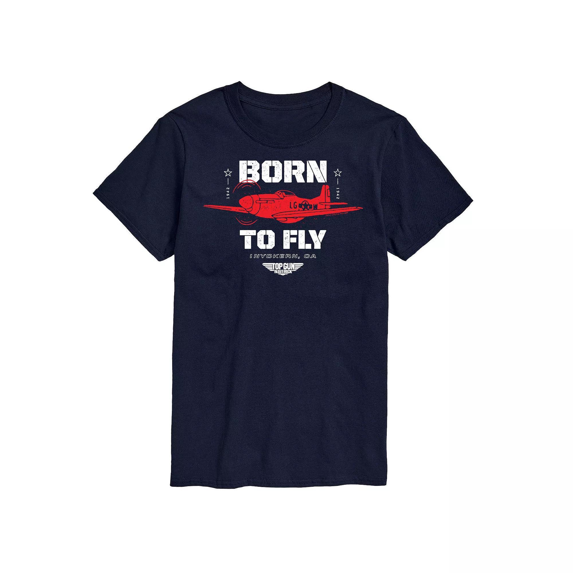 Men's Top Gun Maverick Born To Fly Tee,  Product Image