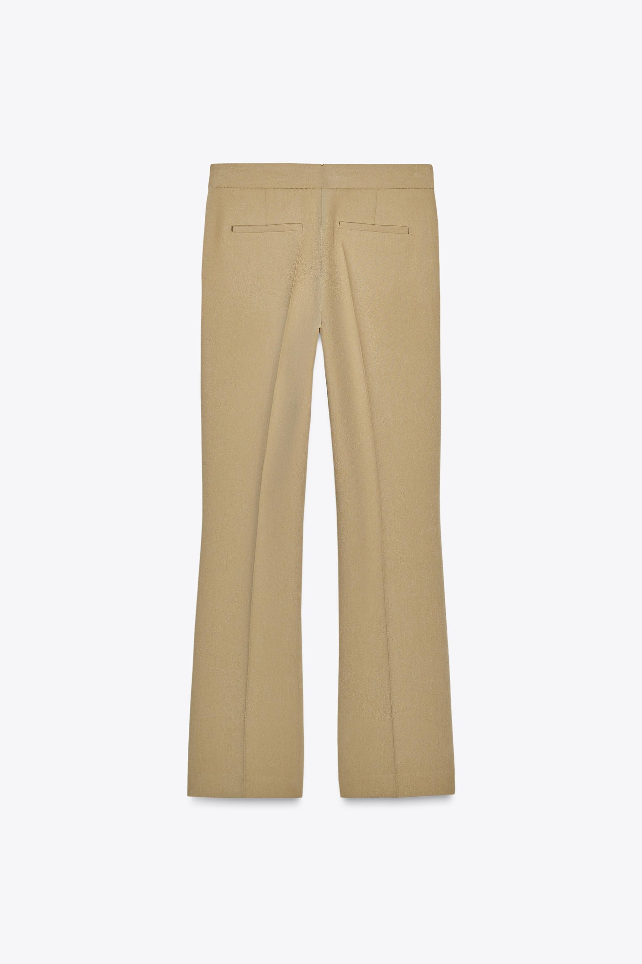 FLARED HIGH WAIST PANTS Product Image