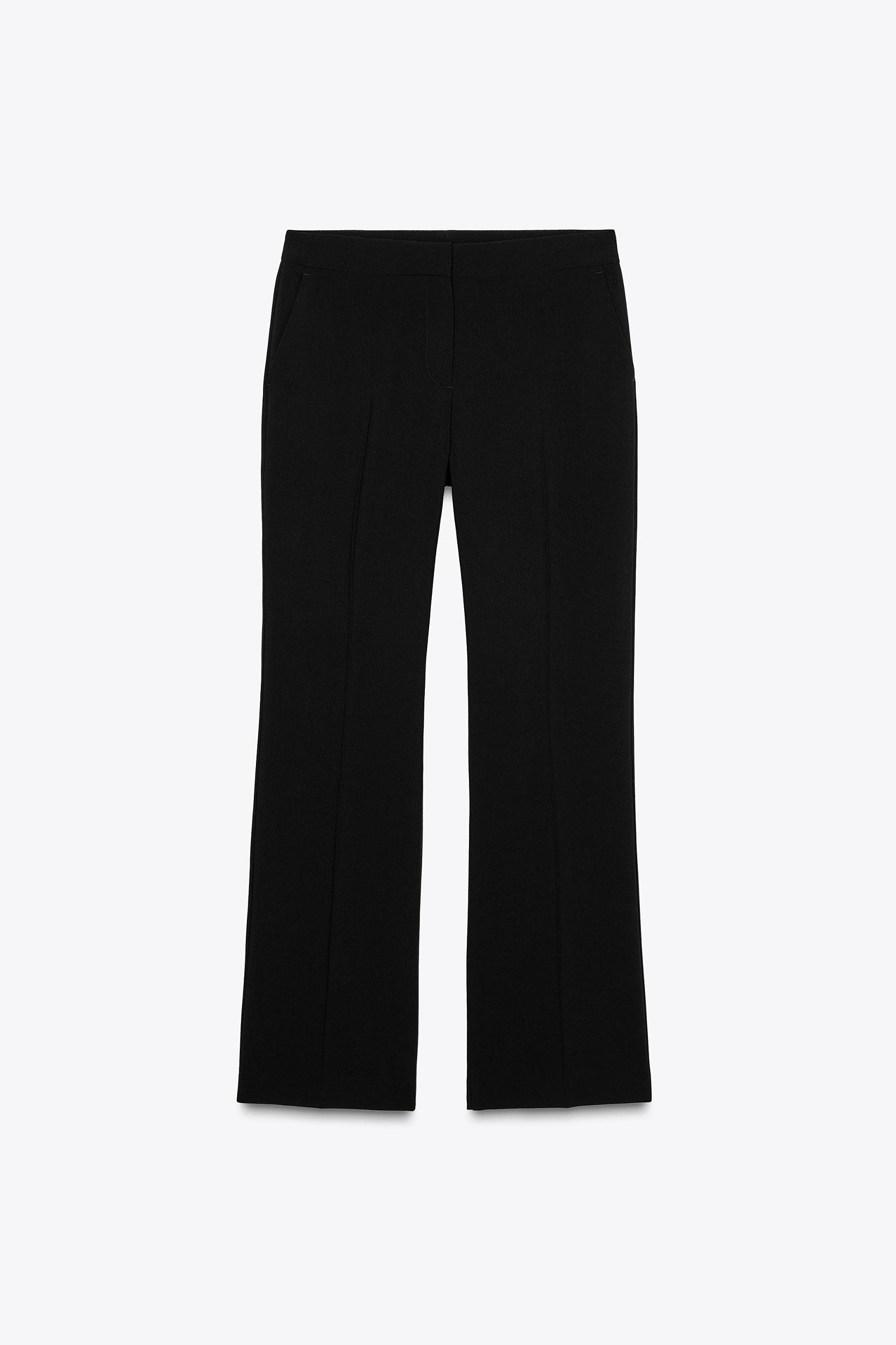 HIGH-WAISTED BOOTCUT PANTS Product Image
