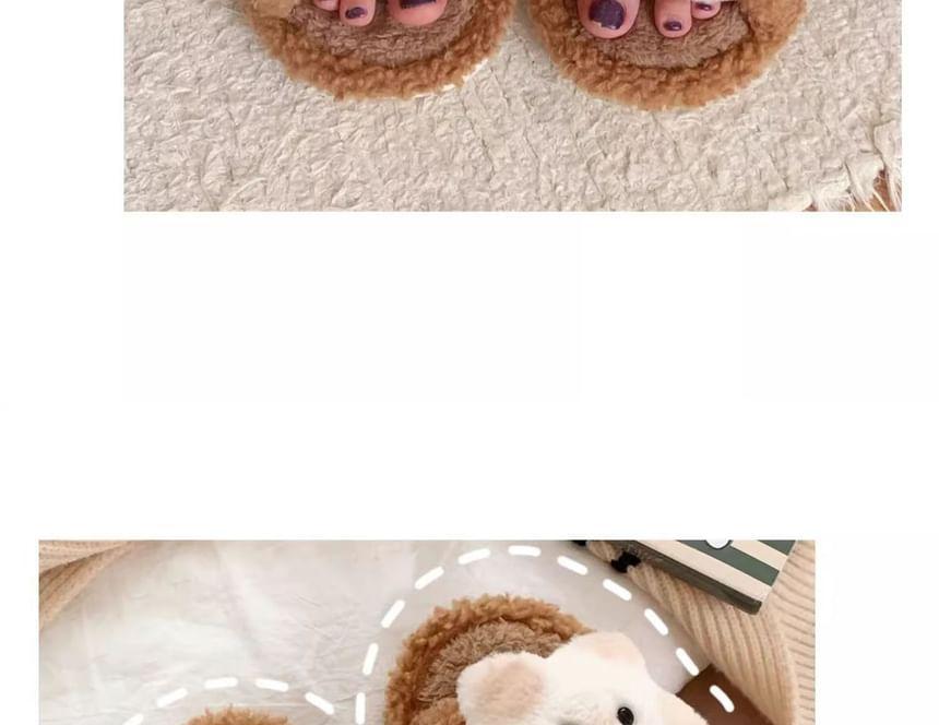 Star Fluffy Slippers Product Image