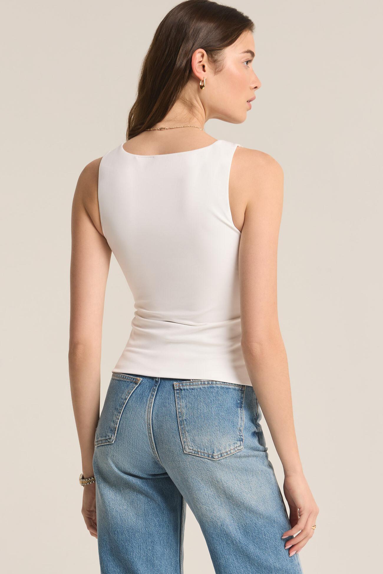 Avala V Neck So Smooth Top Product Image