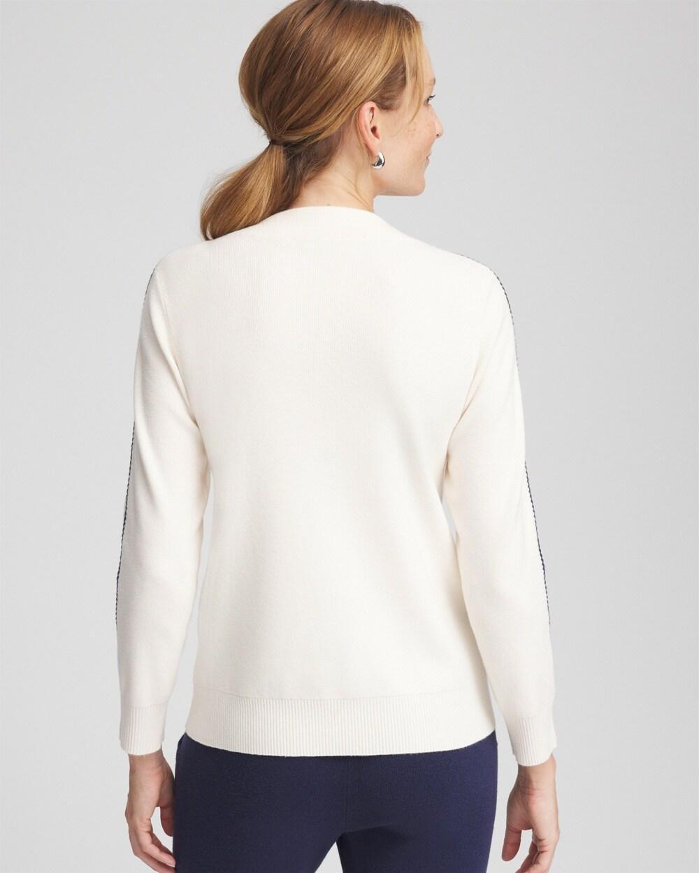 Zenergy® Luxe Cashmere-Blend Funnelneck Sweater Product Image