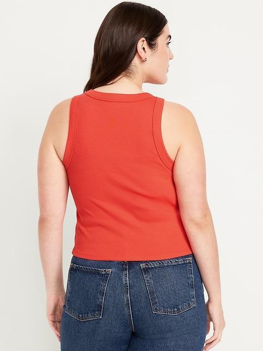 Snug Crop Tank Top Product Image